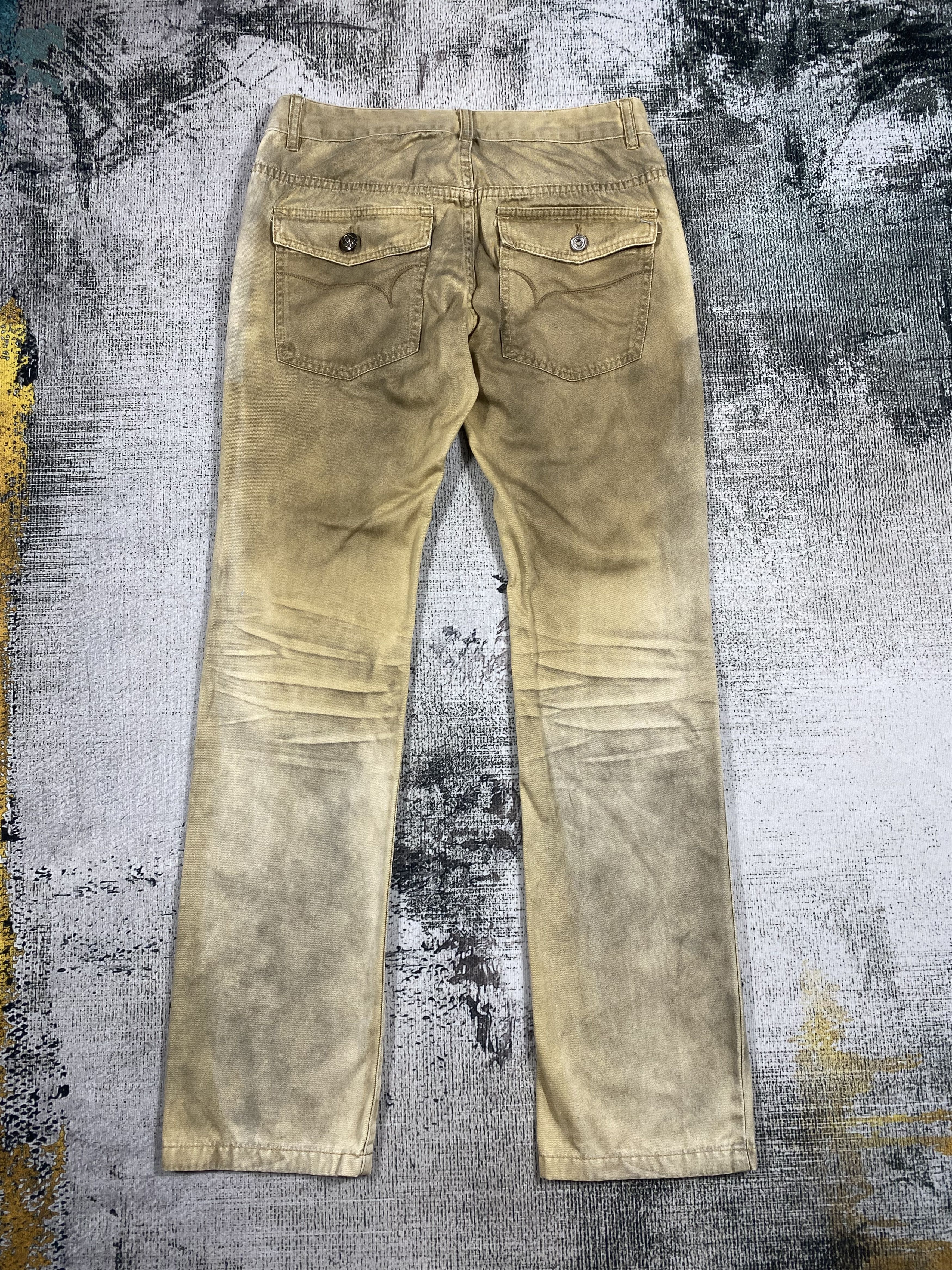 Japanese Brand RARE🔥Japanese Roshell Rusty Washed Distressed Denim Size US 30 / EU 46 - 6 Thumbnail