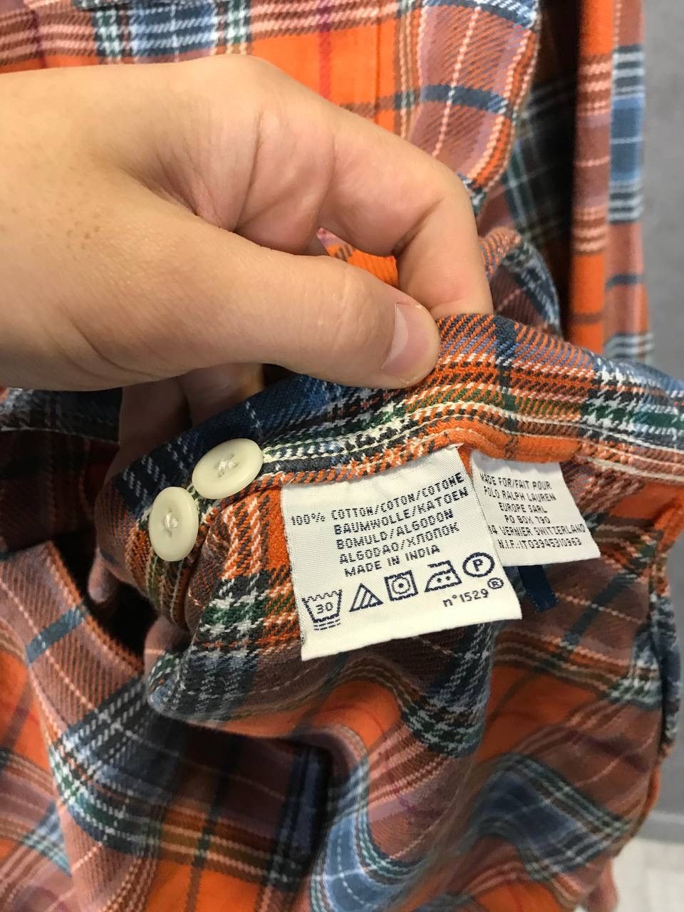 Polo Ralph Lauren Polo Ralph Lauren vintage flannel shirt Size US M / EU 48-50 / 2 - 4 Thumbnail