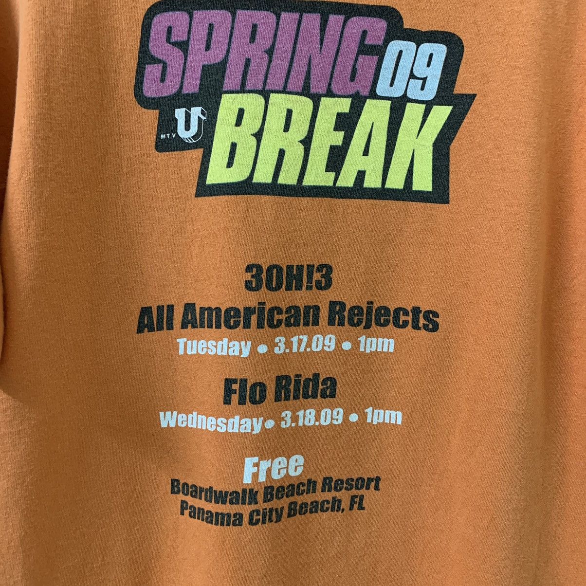 Mtv × Vintage VTG MTV SPRING BREAK FEST Size US M / EU 48-50 / 2 - 6 Thumbnail