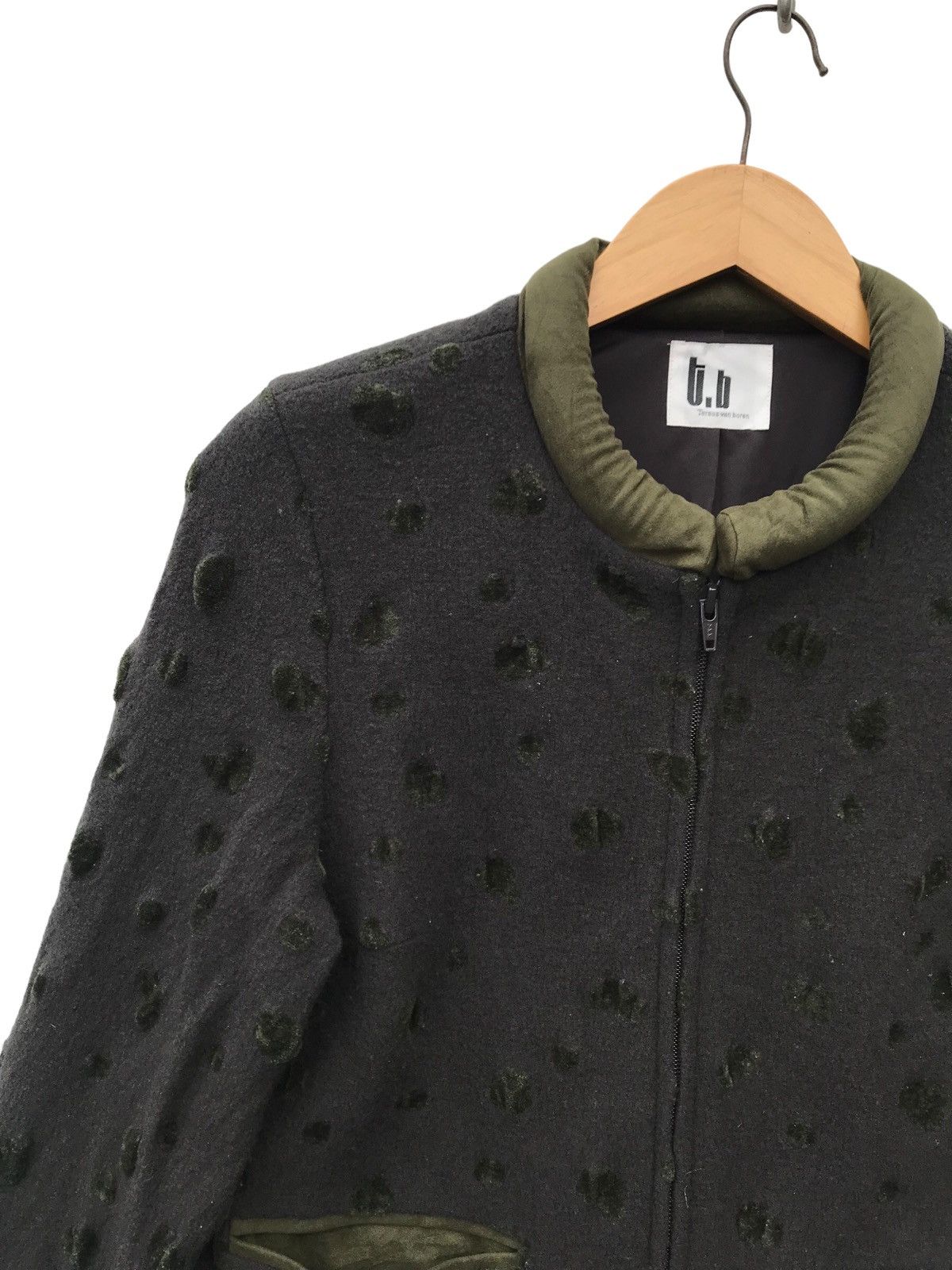 Designer Teresa Van Buren Women Cropped Jacket Japan Made Size S / US 4 / IT 40 - 3 Thumbnail