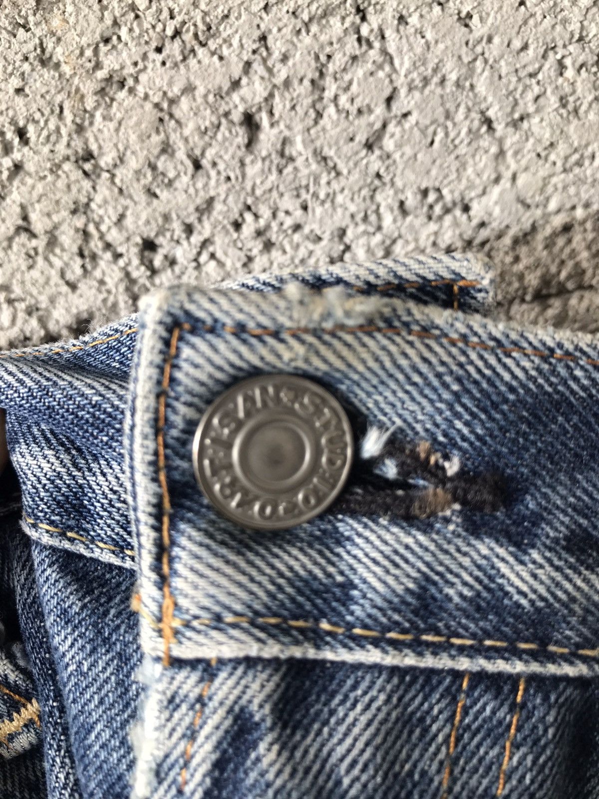 Studio D'Artisan Studio D’Artisan Buttonfly Selvedge Distressed Size US 31 - 17 Thumbnail