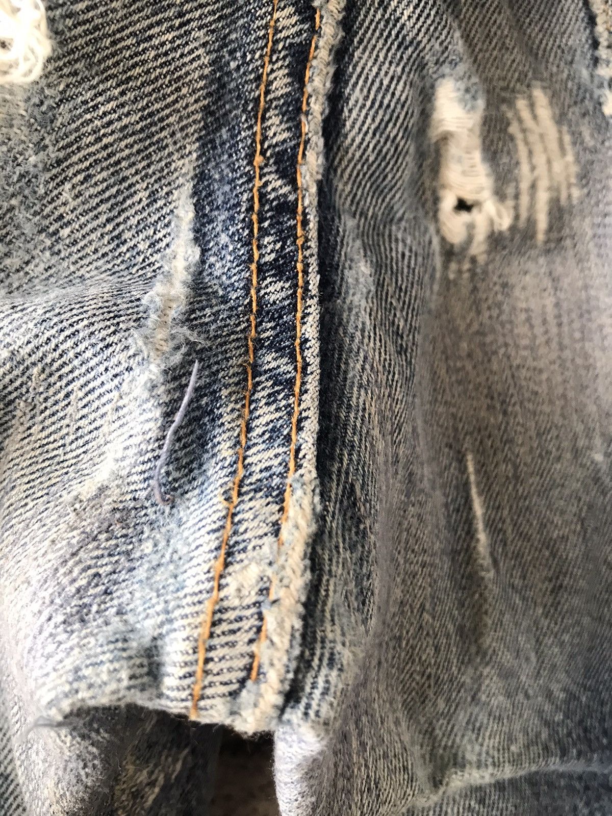 Studio D'Artisan Studio D’Artisan Buttonfly Selvedge Distressed Size US 31 - 6 Thumbnail
