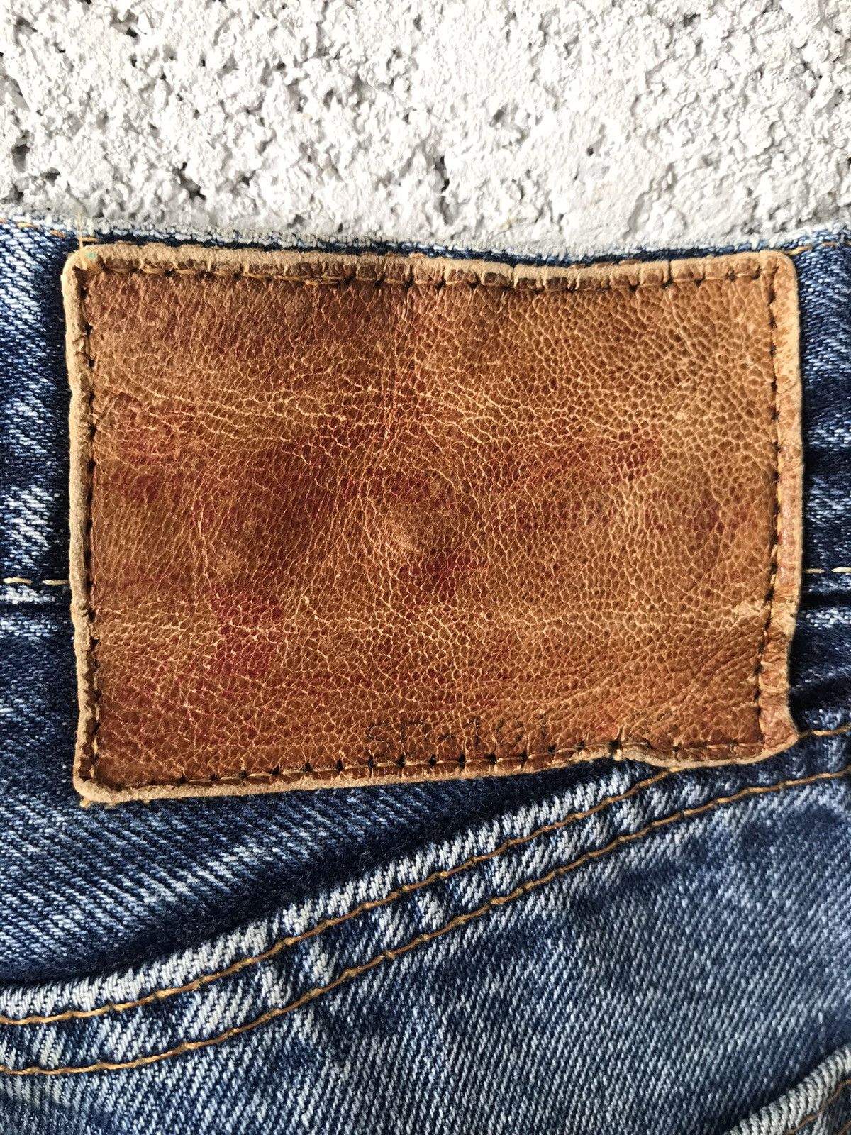 Studio D'Artisan Studio D’Artisan Buttonfly Selvedge Distressed Size US 31 - 18 Thumbnail
