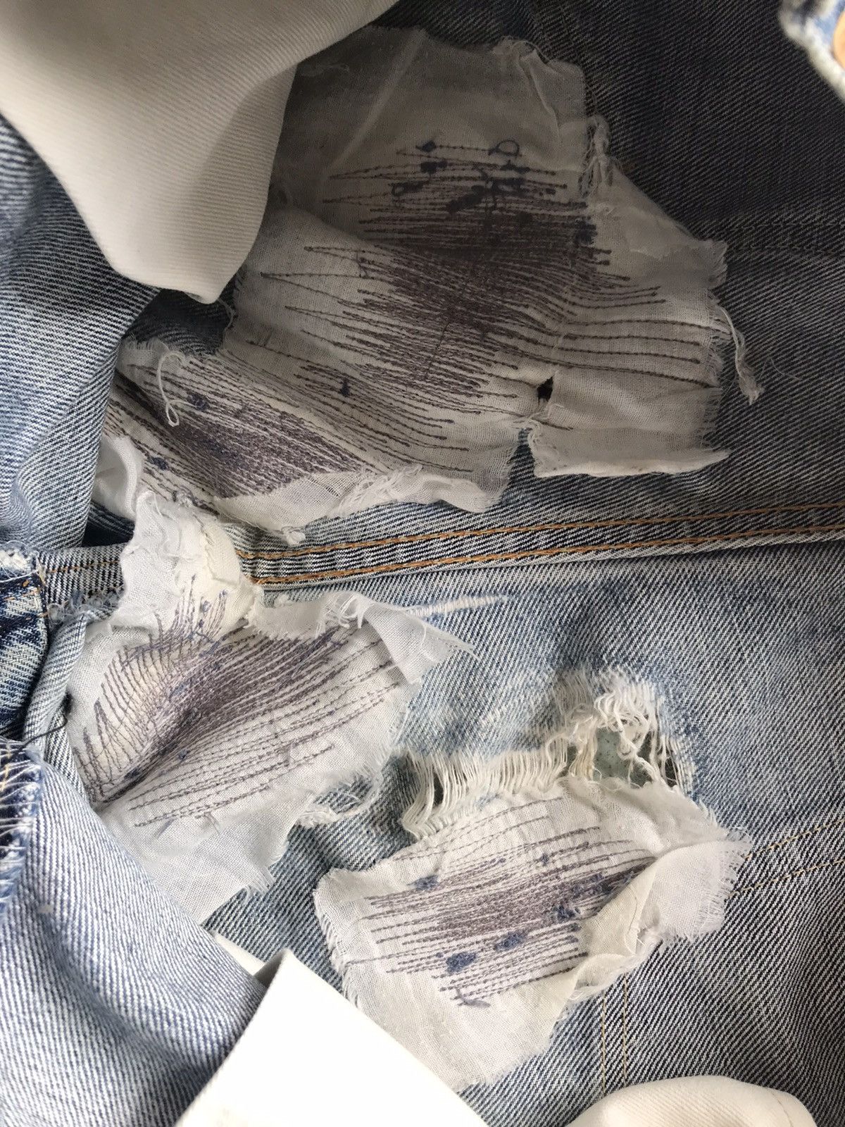 Studio D'Artisan Studio D’Artisan Buttonfly Selvedge Distressed Size US 31 - 8 Thumbnail