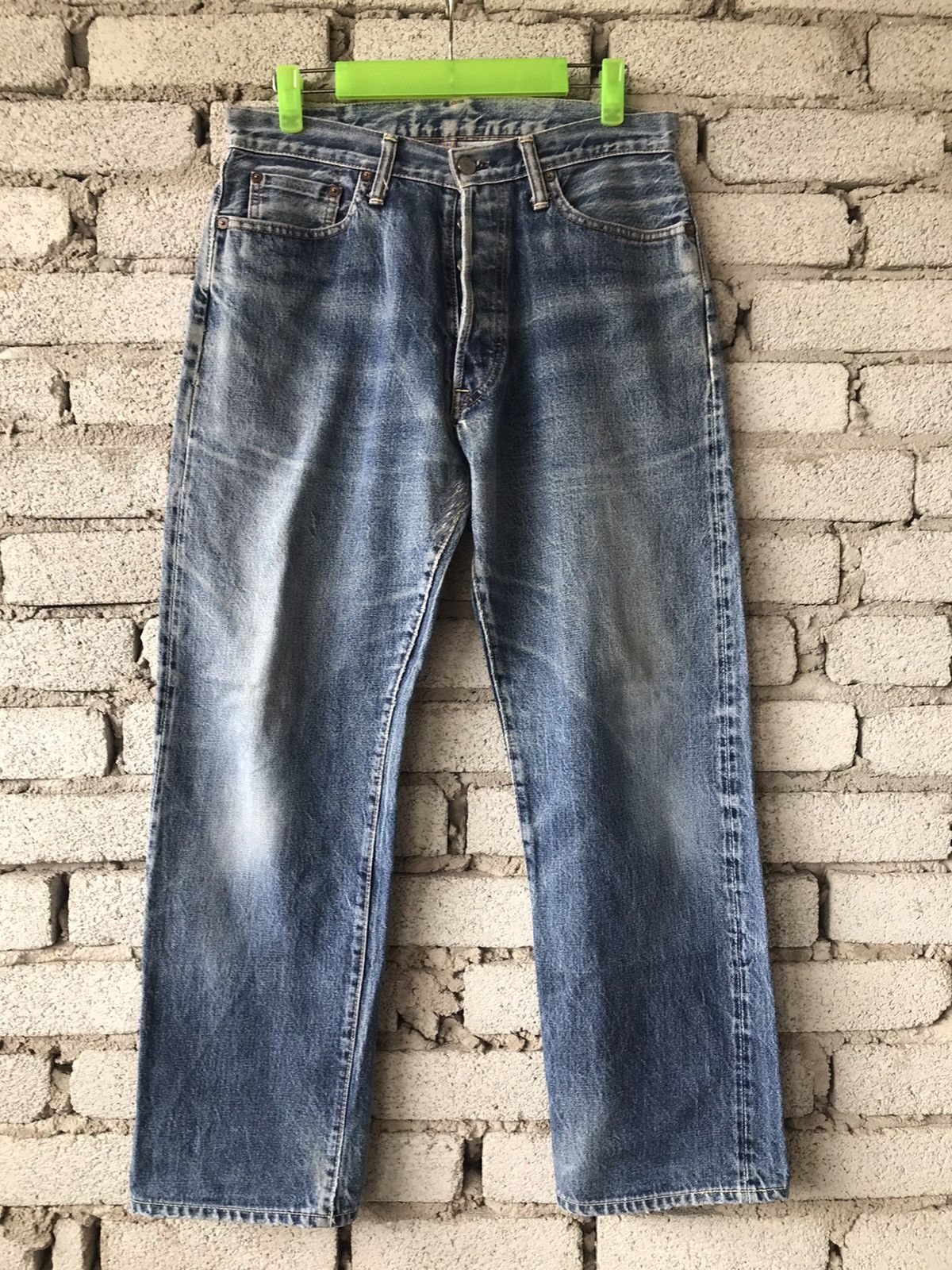 Studio D'Artisan Studio D’Artisan Buttonfly Selvedge Distressed Size US 31 - 2 Thumbnail