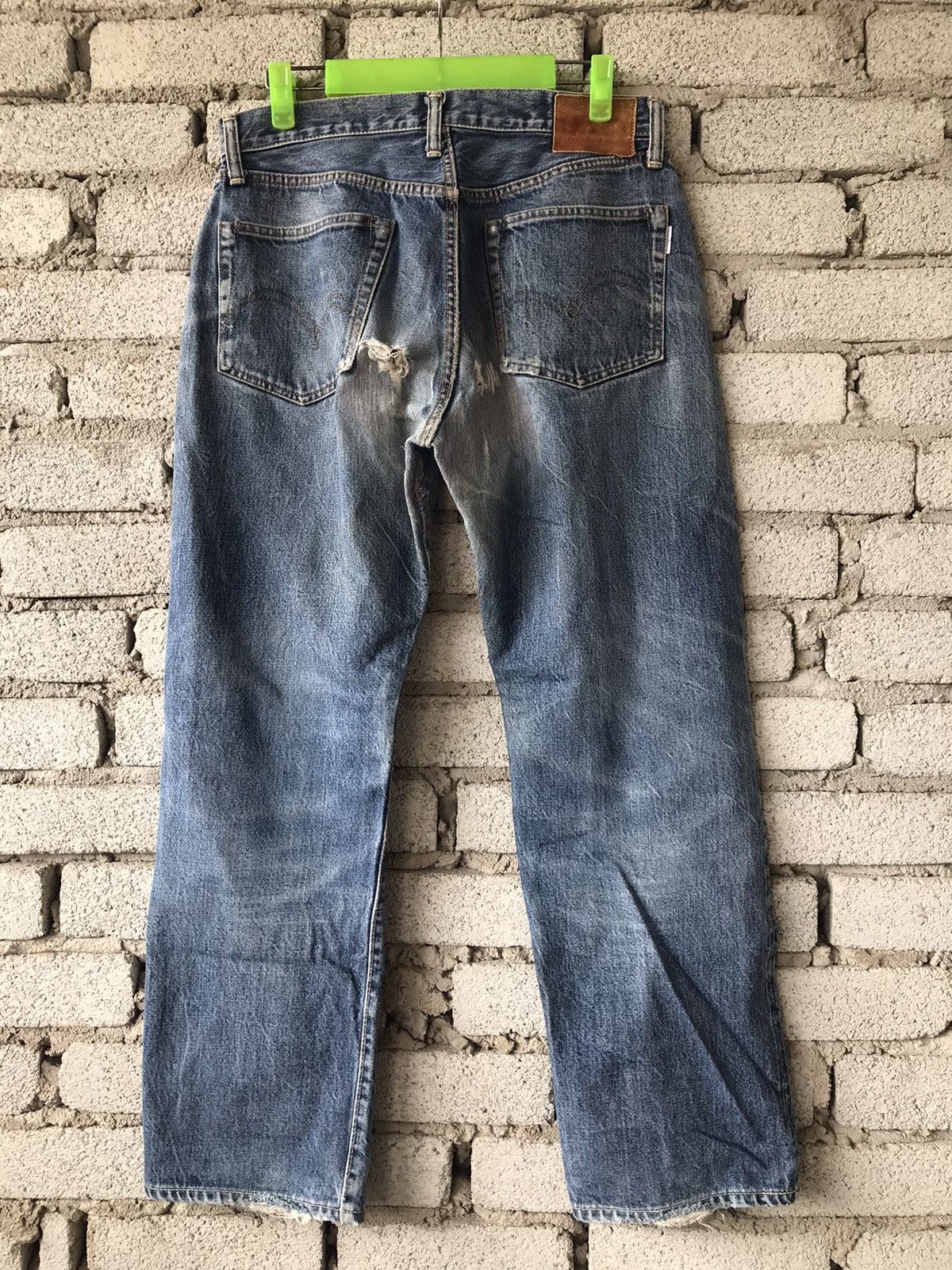 Studio D'Artisan Studio D’Artisan Buttonfly Selvedge Distressed Size US 31 - 3 Thumbnail