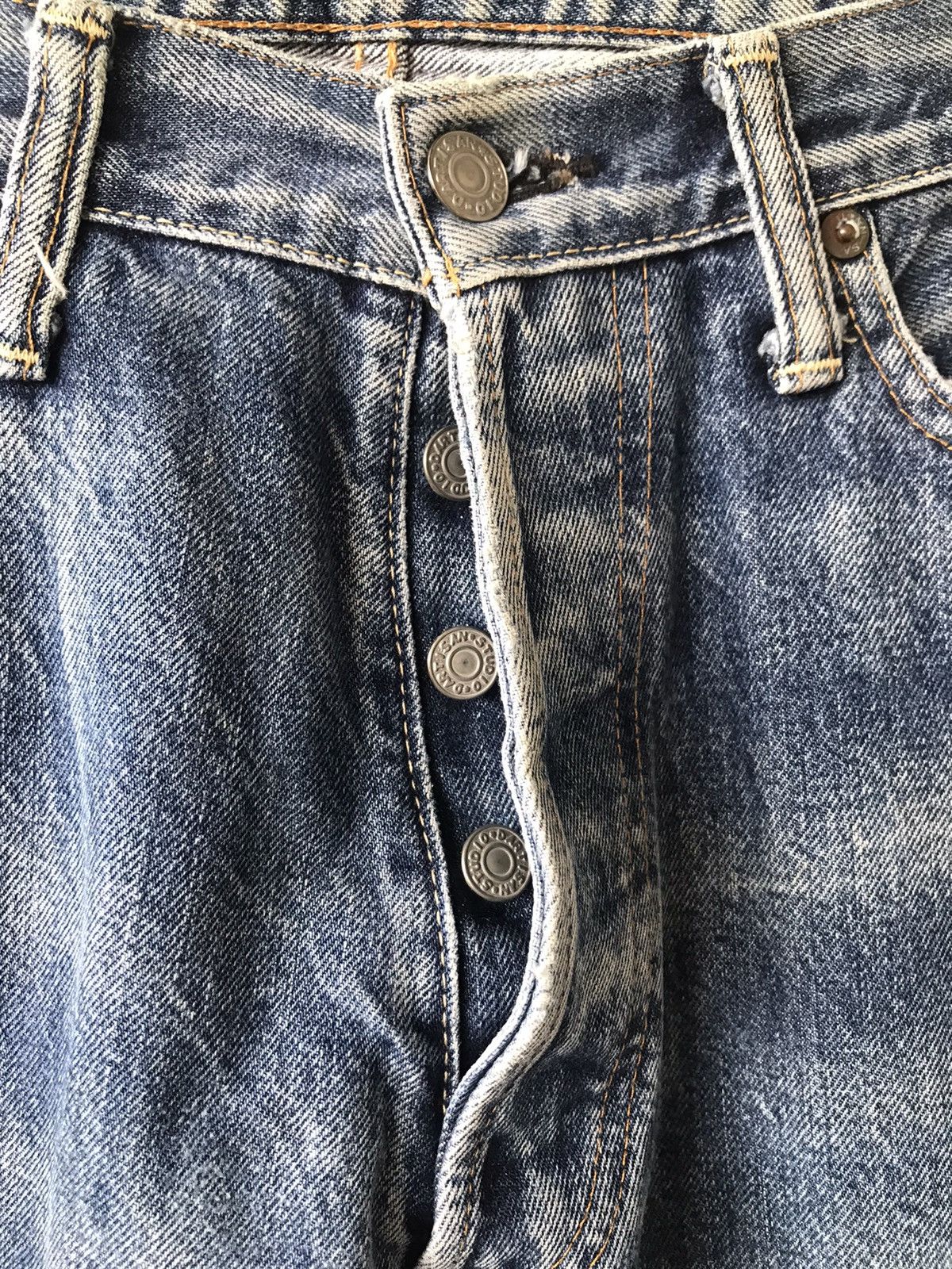 Studio D'Artisan Studio D’Artisan Buttonfly Selvedge Distressed Size US 31 - 12 Thumbnail