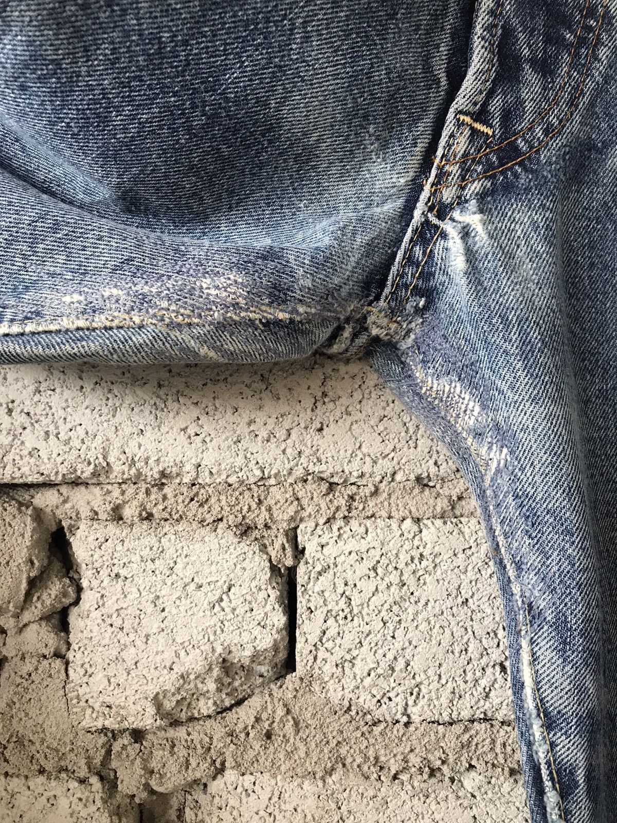 Studio D'Artisan Studio D’Artisan Buttonfly Selvedge Distressed Size US 31 - 11 Thumbnail
