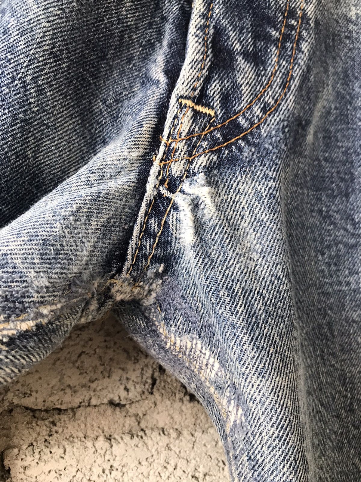 Studio D'Artisan Studio D’Artisan Buttonfly Selvedge Distressed Size US 31 - 4 Thumbnail