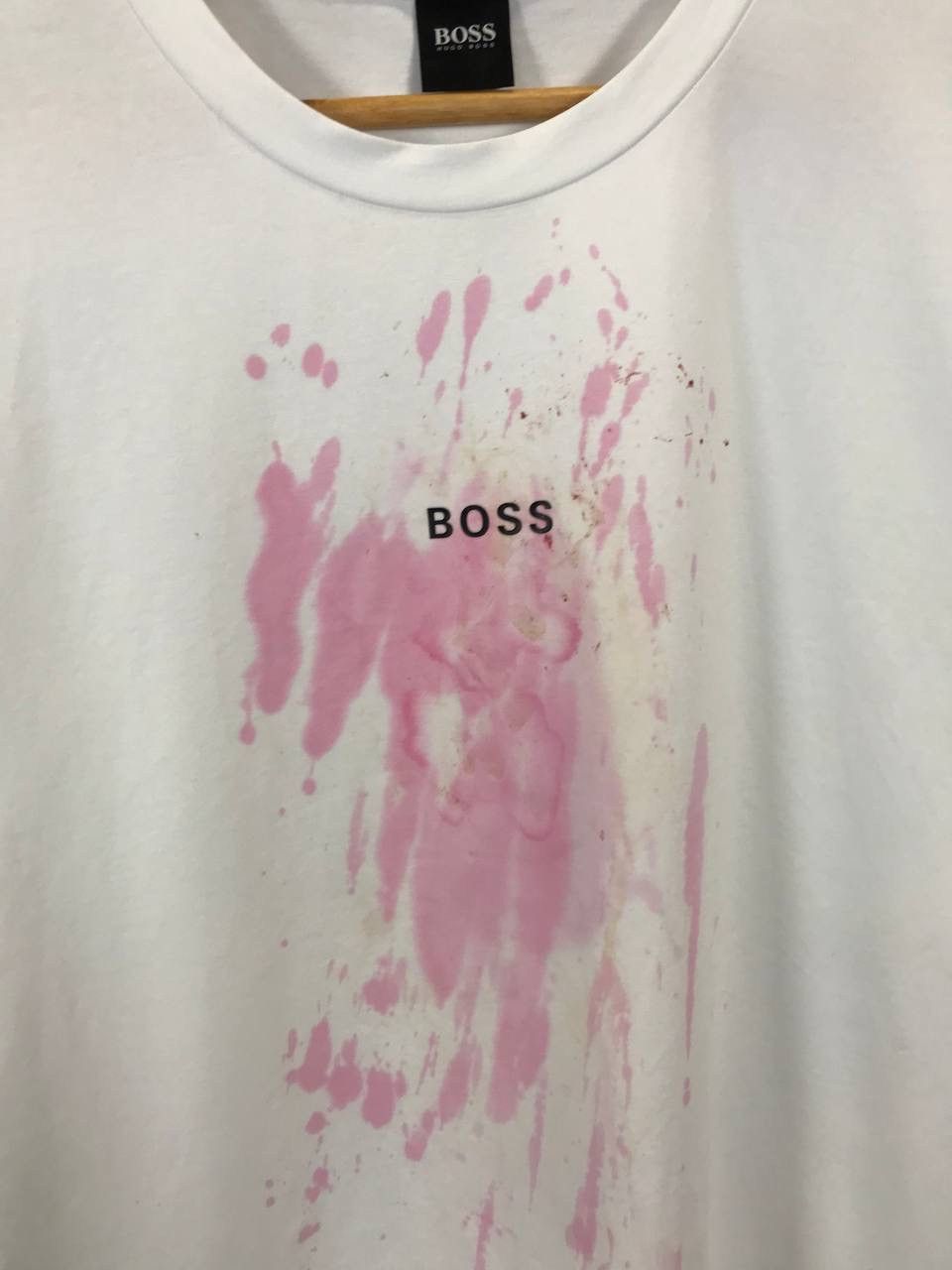 Hugo Boss Hugo Boss art center logo tee Size US L / EU 52-54 / 3 - 3 Thumbnail