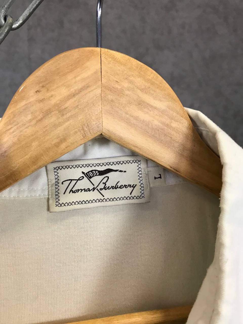 Burberry Thomas Burberry vintage designer polo tee Size US L / EU 52-54 / 3 - 3 Thumbnail