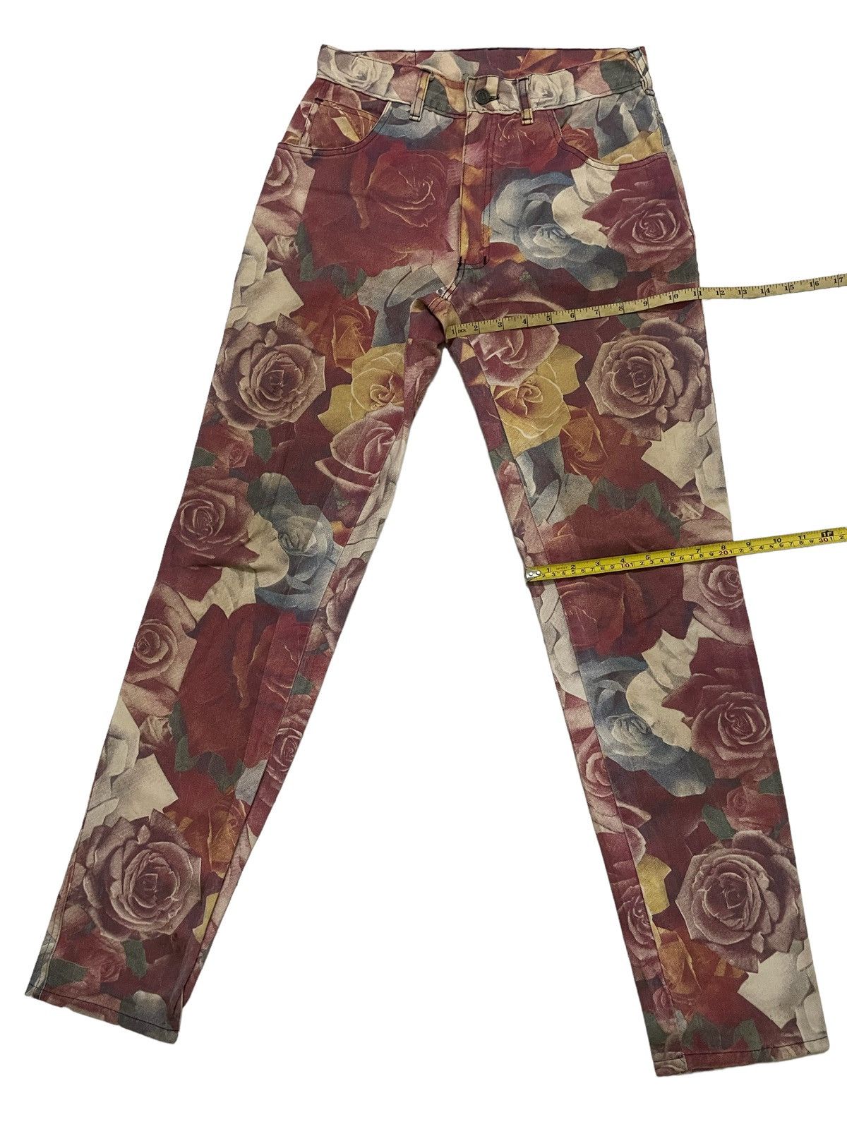 Japanese Brand × Vintage Vintage Modzart Over Print Rose Pants Size US 29 - 5 Thumbnail