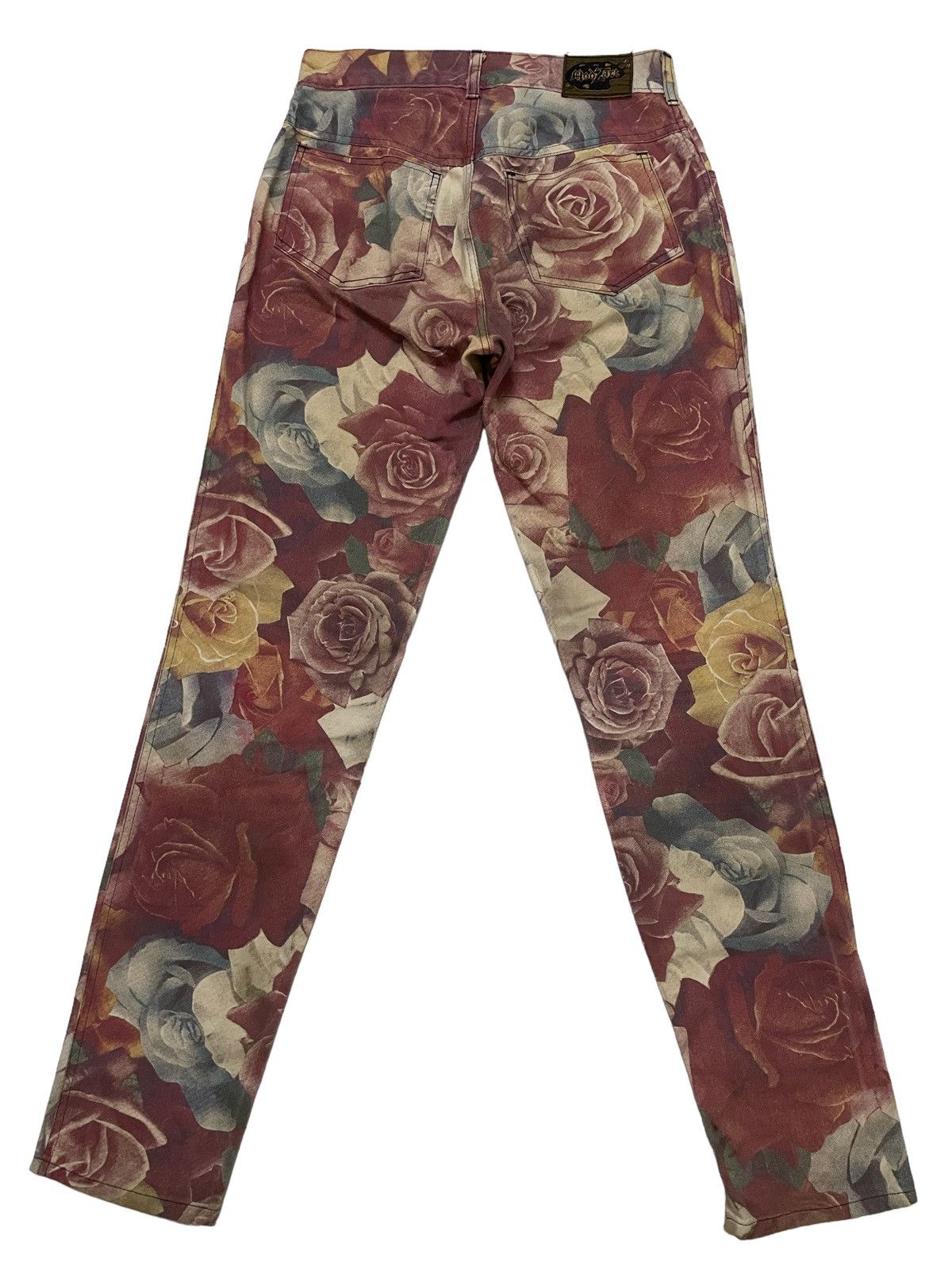 Japanese Brand × Vintage Vintage Modzart Over Print Rose Pants Size US 29 - 2 Thumbnail