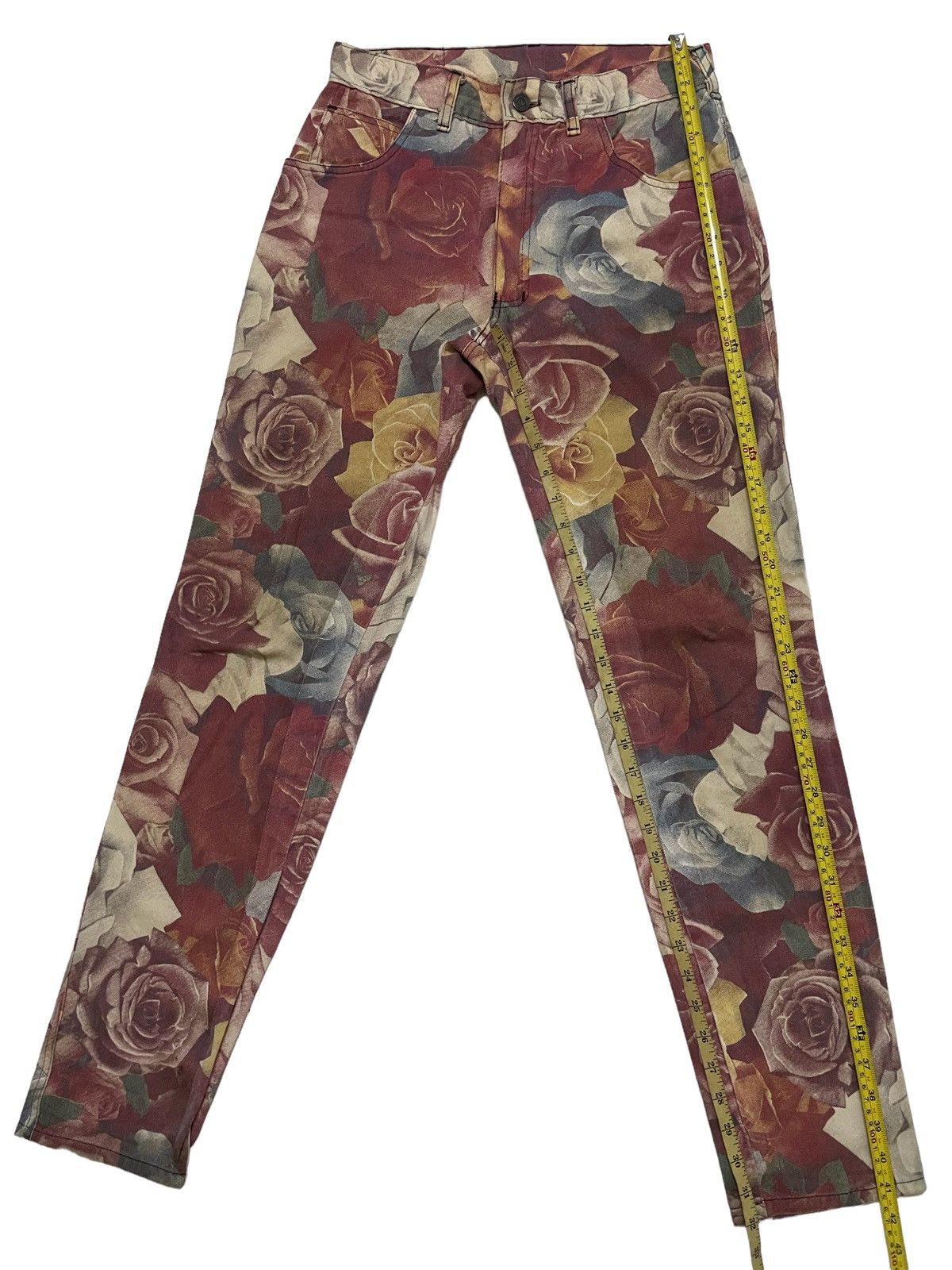 Japanese Brand × Vintage Vintage Modzart Over Print Rose Pants Size US 29 - 4 Thumbnail