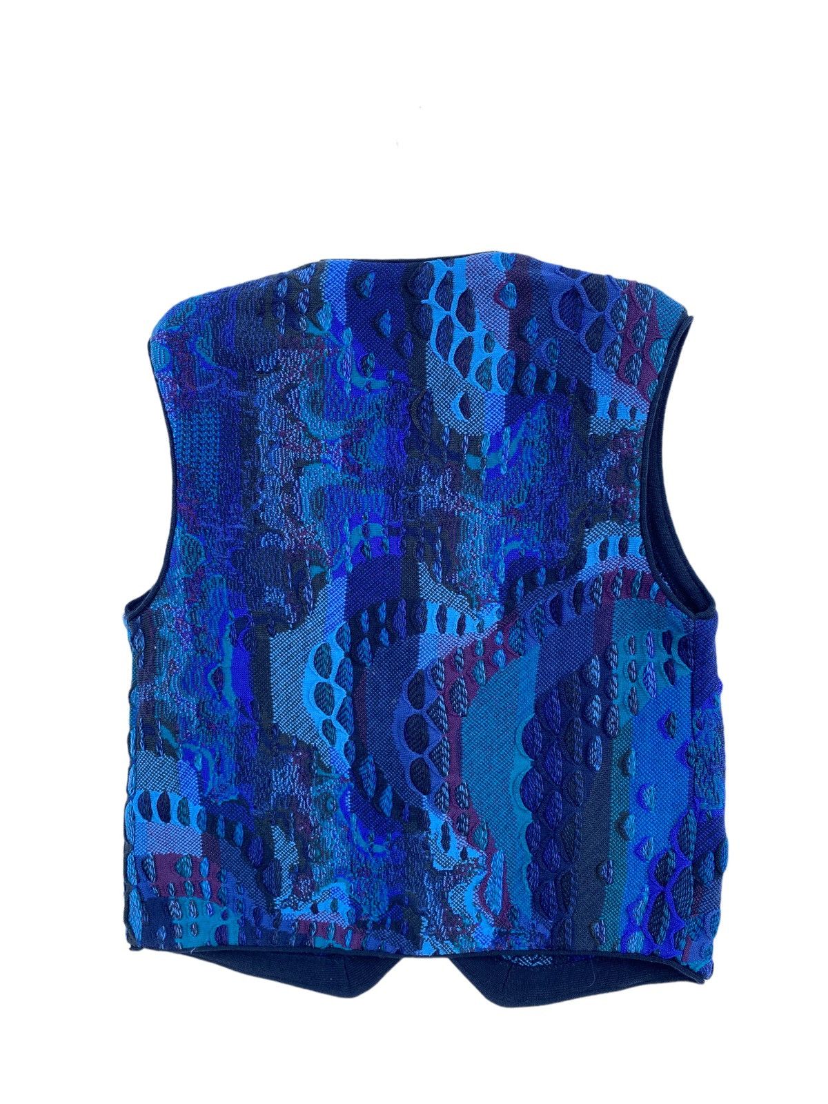 Vintage Vintage Far Horizons Australia Coogi 3D Knit Inspired Vest Size US M / EU 48-50 / 2 - 2 Thumbnail