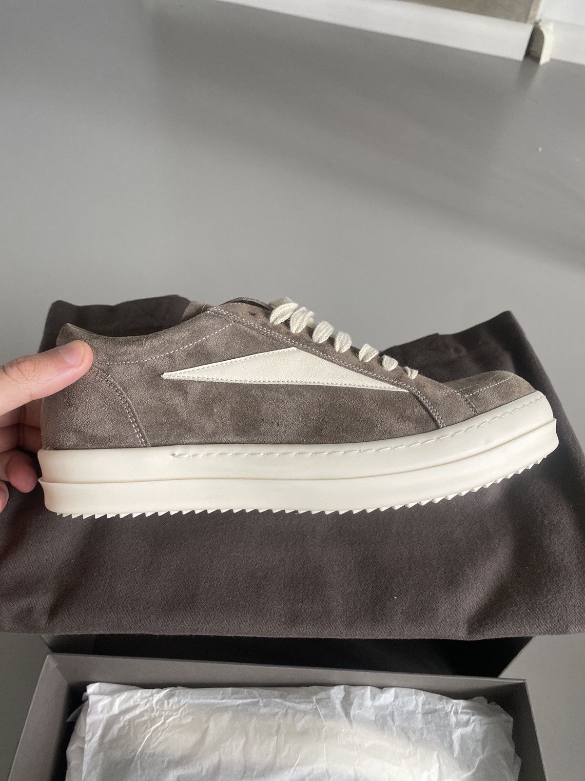 Rick Owens Strobe suede brown vans Size US 7 / EU 40 - 2 Thumbnail