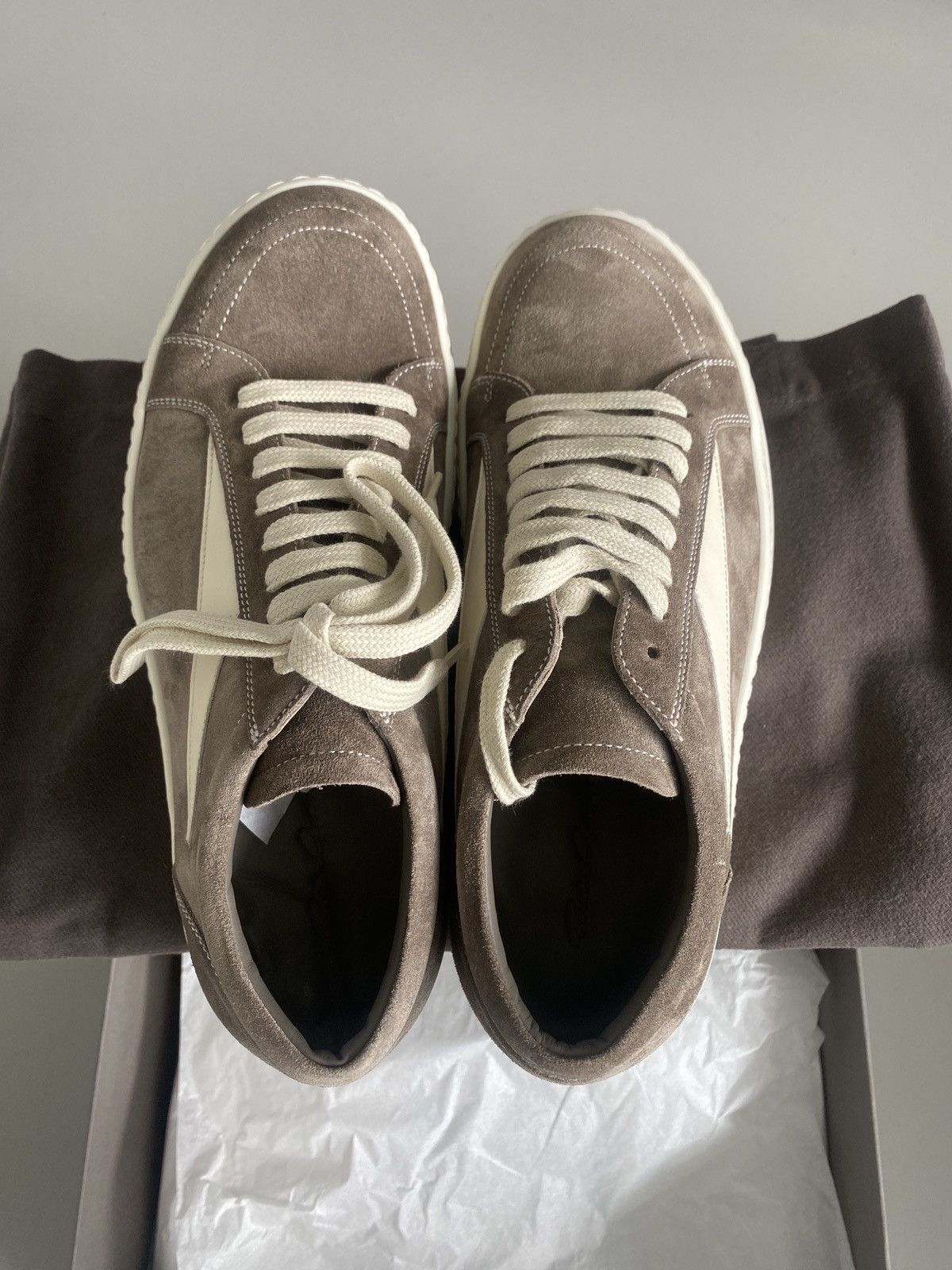 Rick Owens Strobe suede brown vans Size US 7 / EU 40 - 3 Thumbnail