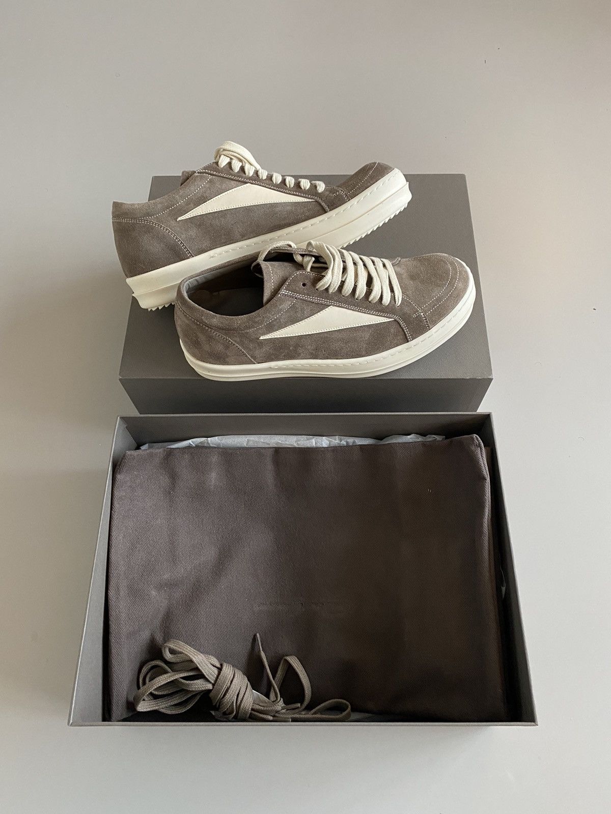 Rick Owens Strobe suede brown vans Size US 7 / EU 40 - 1 Thumbnail