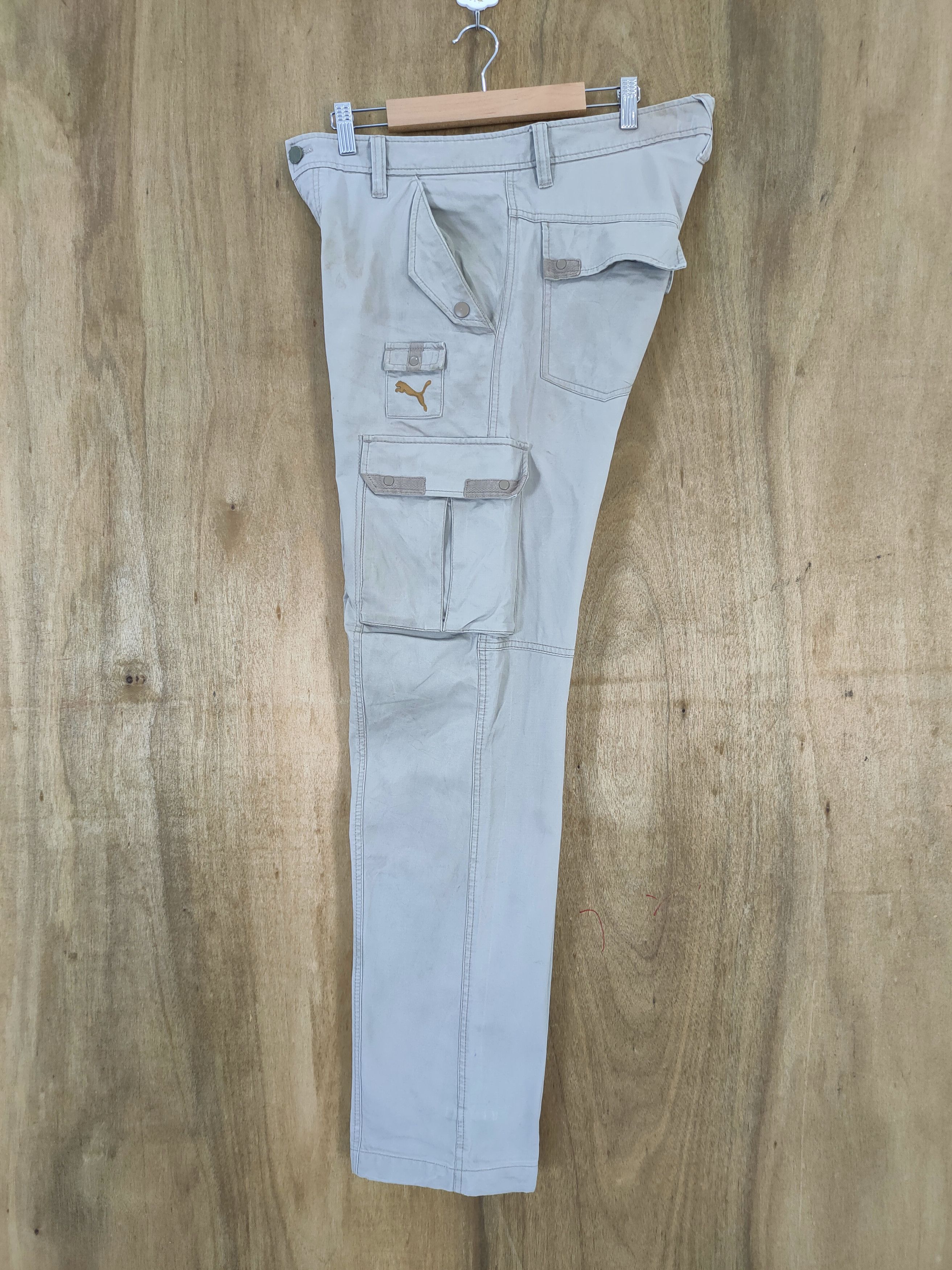 Puma PUMA WORKWEAR RUSTY FADED CARGO PANTS Size US 34 / EU 50 - 3 Thumbnail