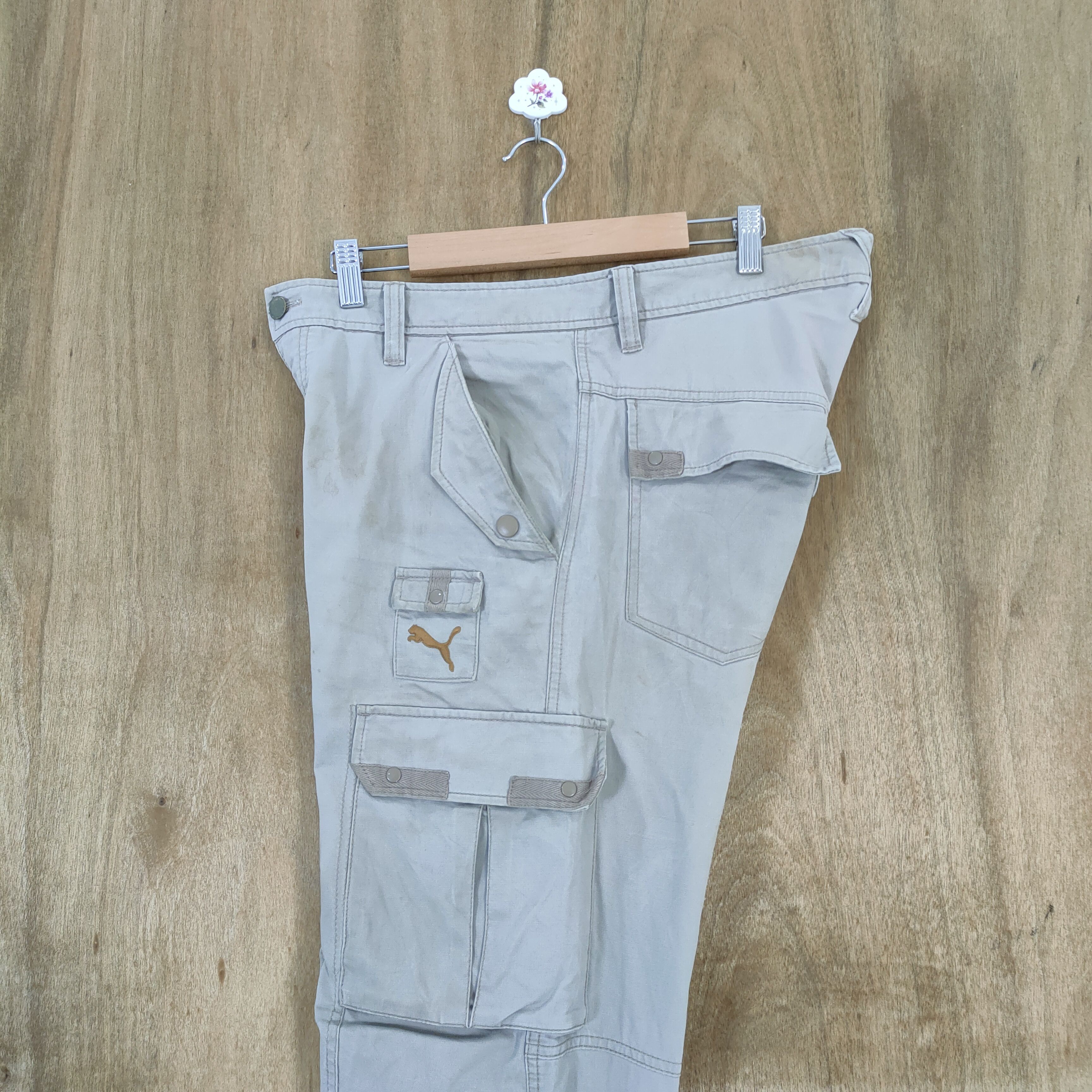Puma PUMA WORKWEAR RUSTY FADED CARGO PANTS Size US 34 / EU 50 - 18 Thumbnail