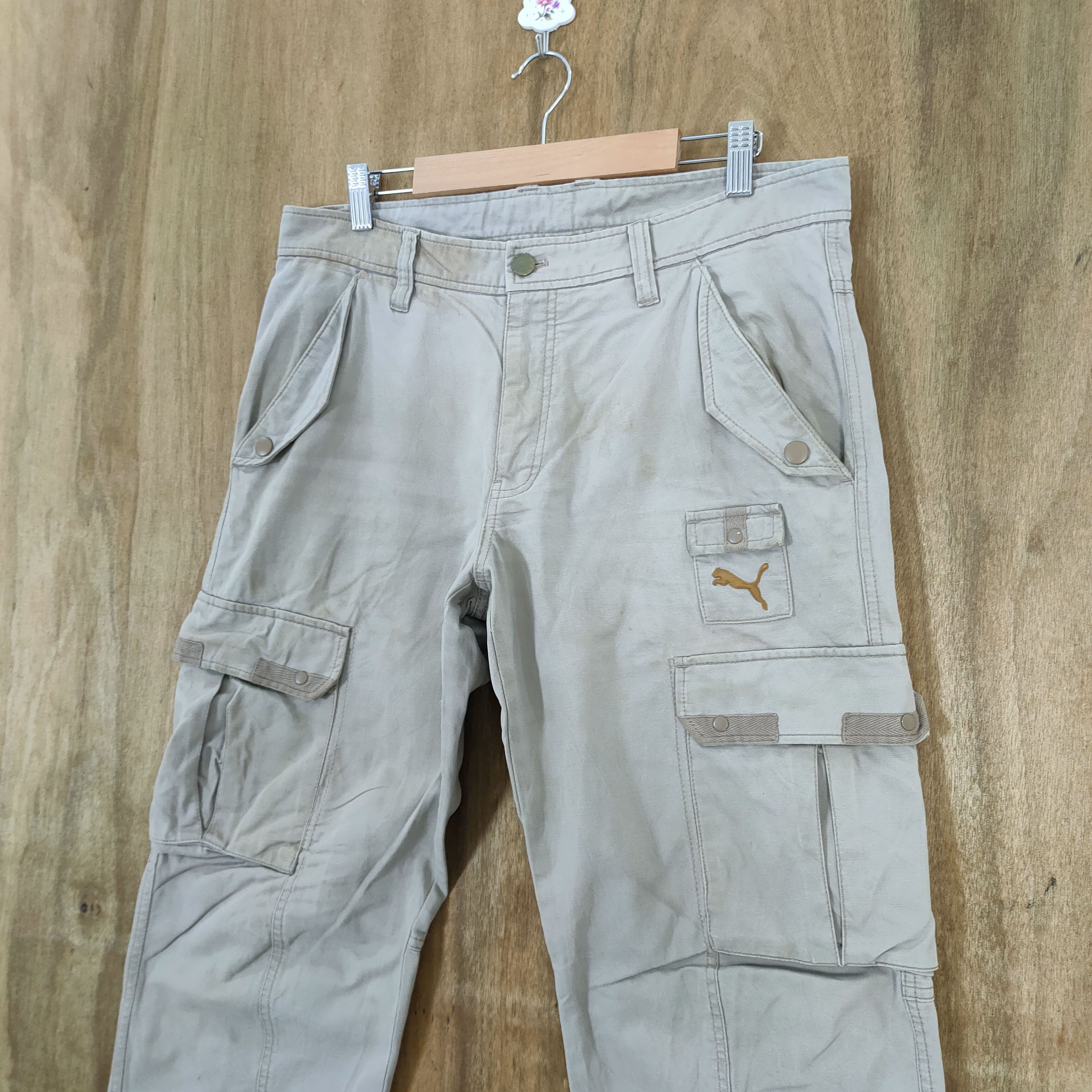 Puma PUMA WORKWEAR RUSTY FADED CARGO PANTS Size US 34 / EU 50 - 6 Thumbnail