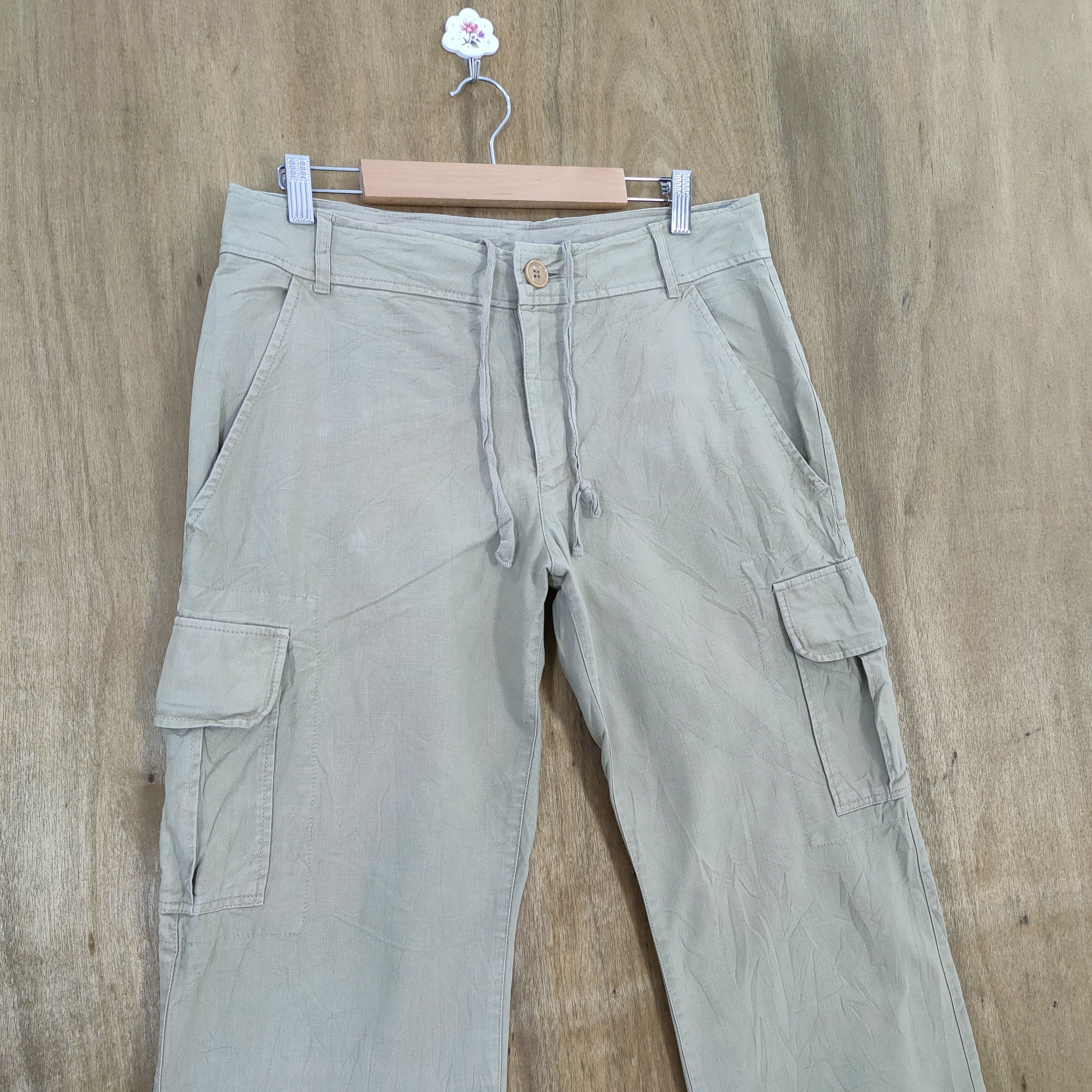 Japanese Brand JAPANESE BRAND PARACHUTE CARGO PANTS Size US 32 / EU 48 - 4 Thumbnail