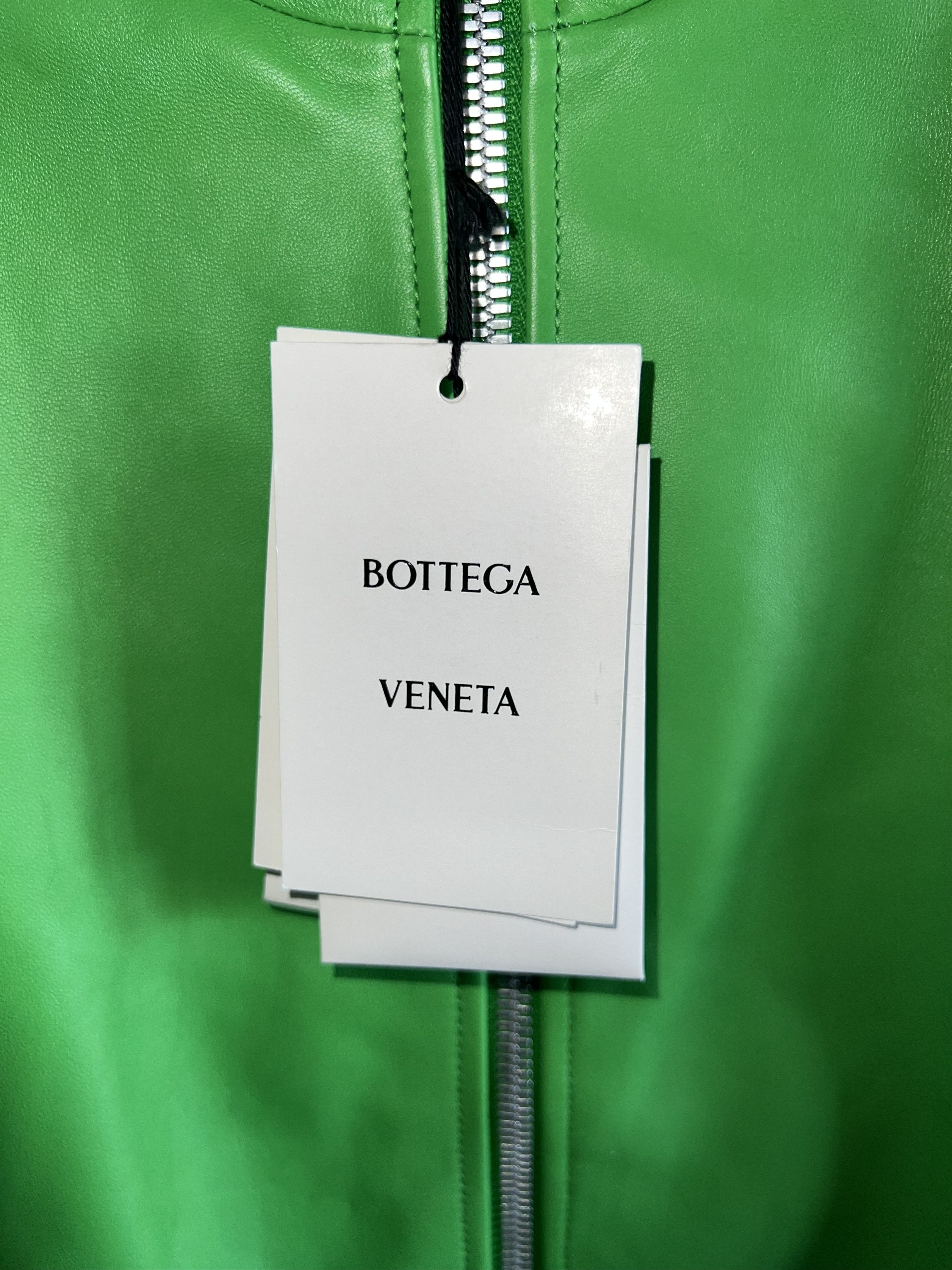 Bottega Veneta Bottega Veneta cropped leather jacket | Grailed