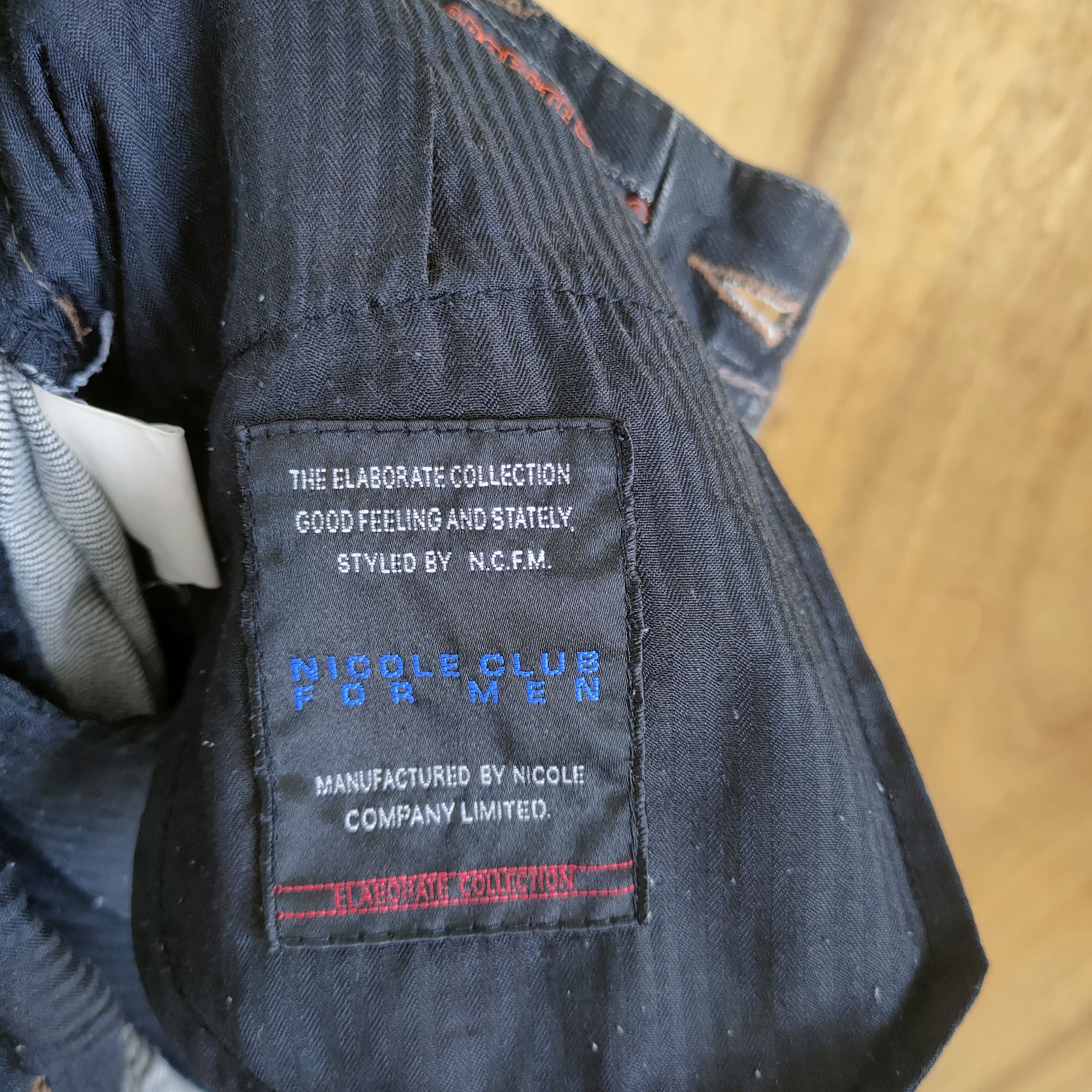 Japanese Brand 10 POCKET NICOLE CLUB DISTRESSED KNEE CARGO PANTS Size US 32 / EU 48 - 18 Thumbnail