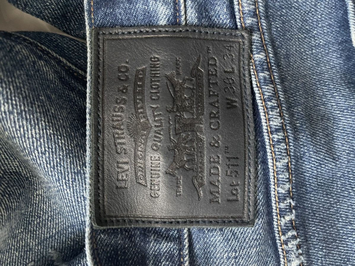Levi's Made & Crafted Made in Japan 511 Slim Selvedge 30x34 Size US 30 / EU 46 - 5 Thumbnail