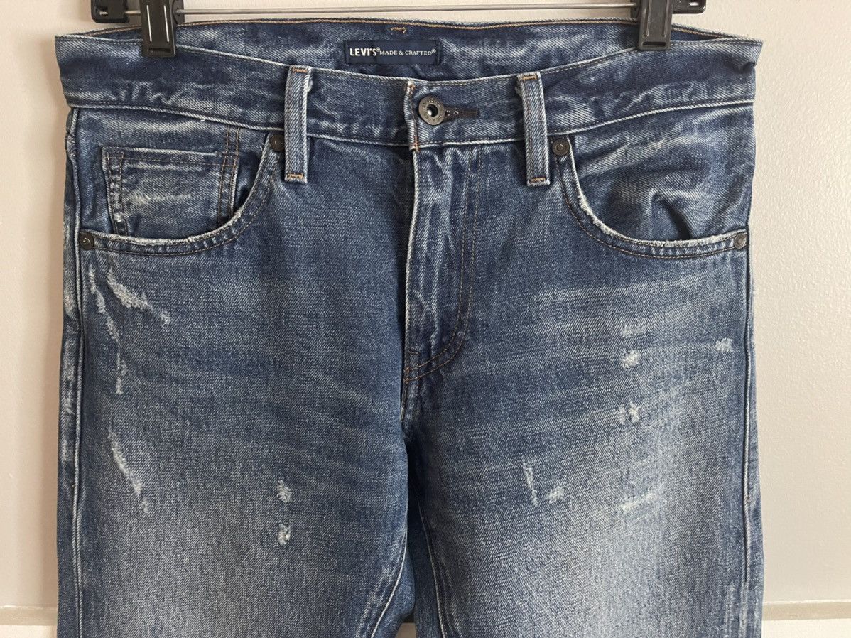Levi's Made & Crafted Made in Japan 511 Slim Selvedge 30x34 Size US 30 / EU 46 - 3 Thumbnail