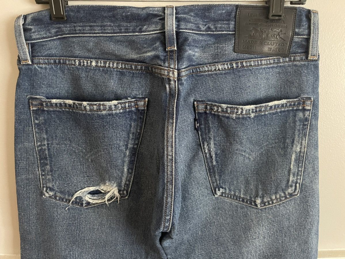 Levi's Made & Crafted Made in Japan 511 Slim Selvedge 30x34 Size US 30 / EU 46 - 4 Thumbnail