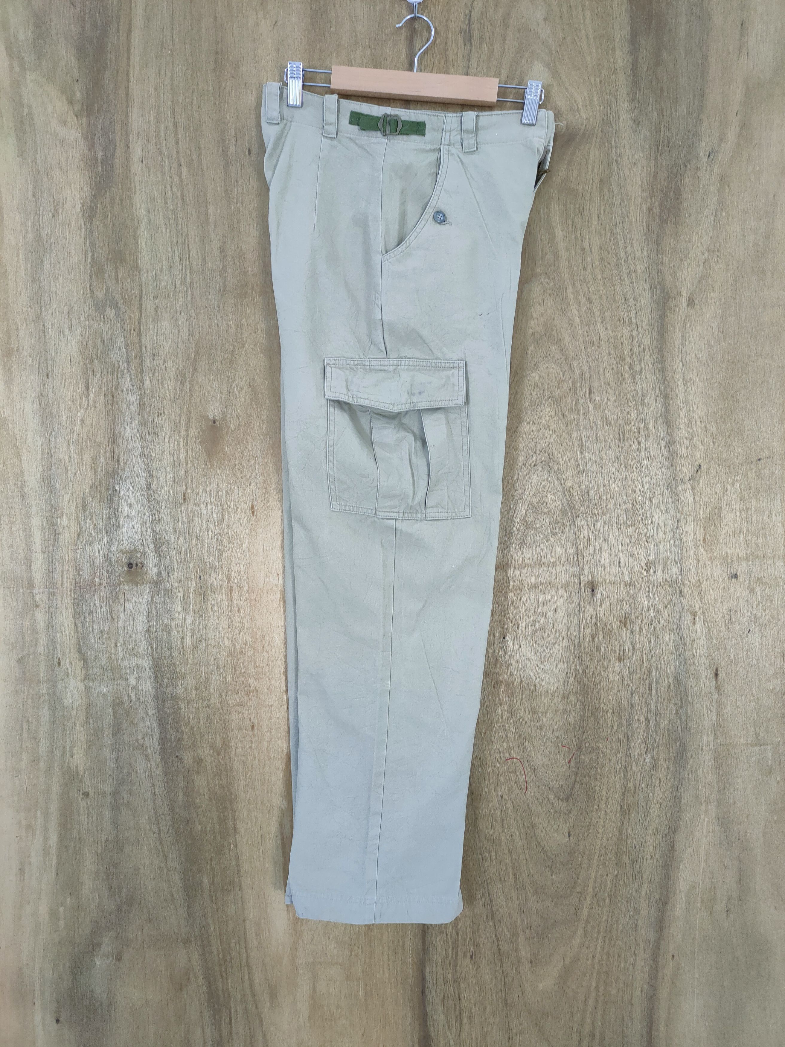Designer × Japanese Brand ALGAFA BAGGY CARGO PANTS Size US 26 / EU 42 - 12 Thumbnail