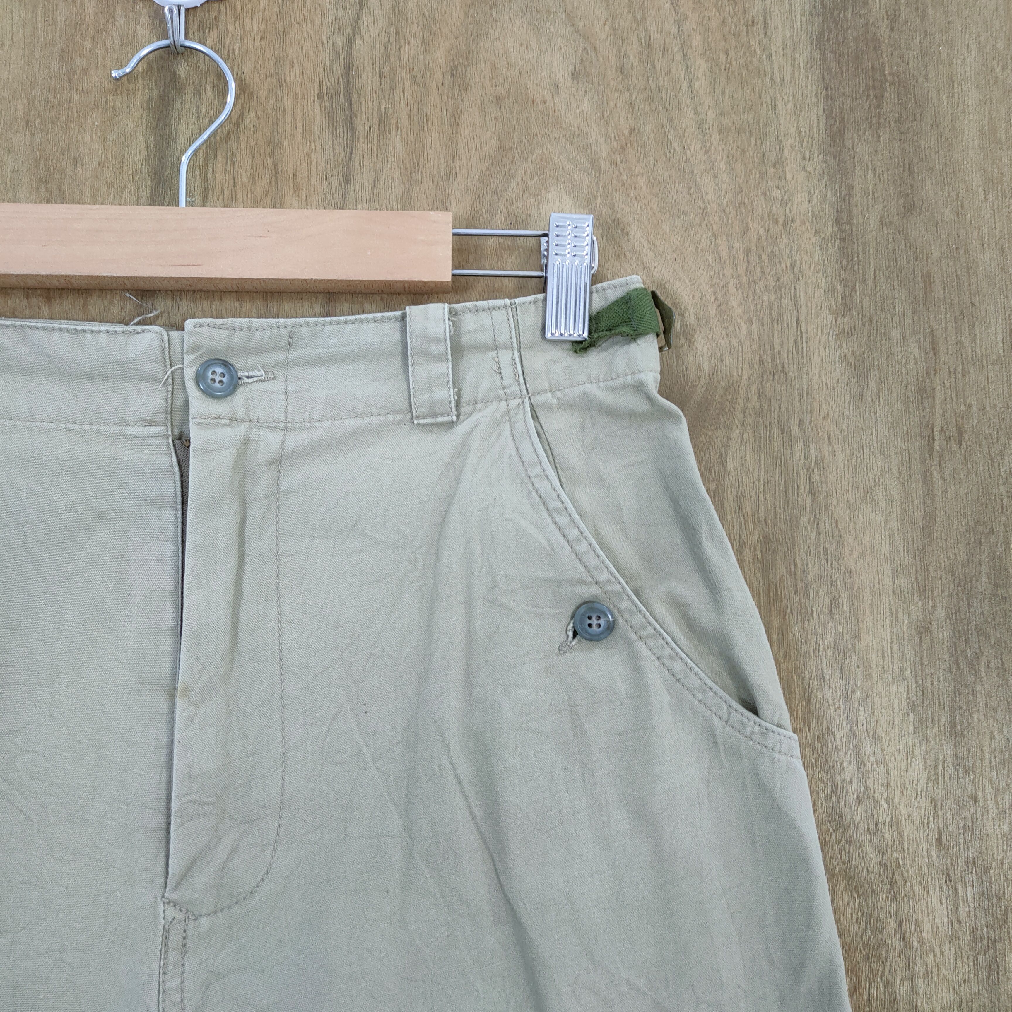 Designer × Japanese Brand ALGAFA BAGGY CARGO PANTS Size US 26 / EU 42 - 6 Thumbnail