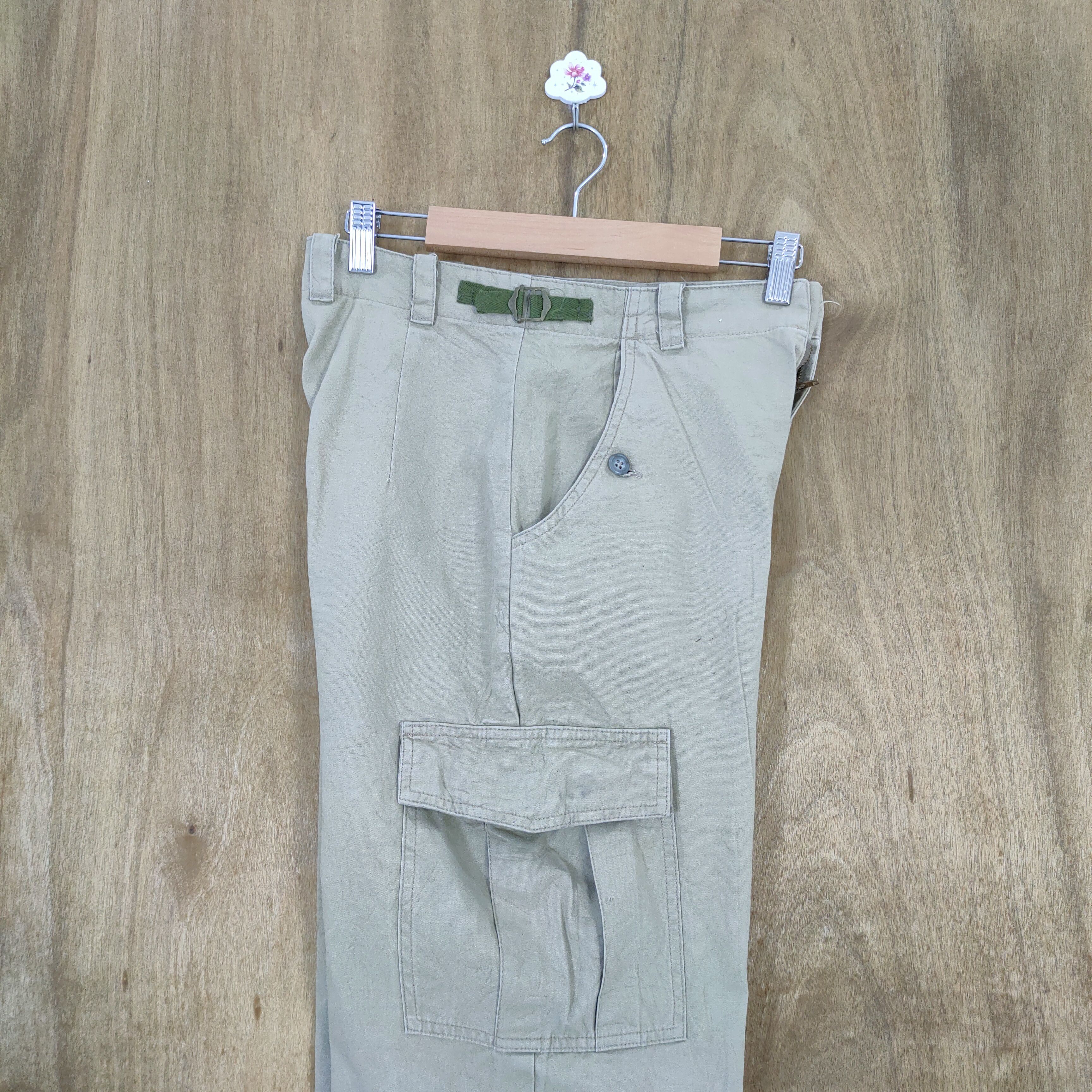 Designer × Japanese Brand ALGAFA BAGGY CARGO PANTS Size US 26 / EU 42 - 13 Thumbnail
