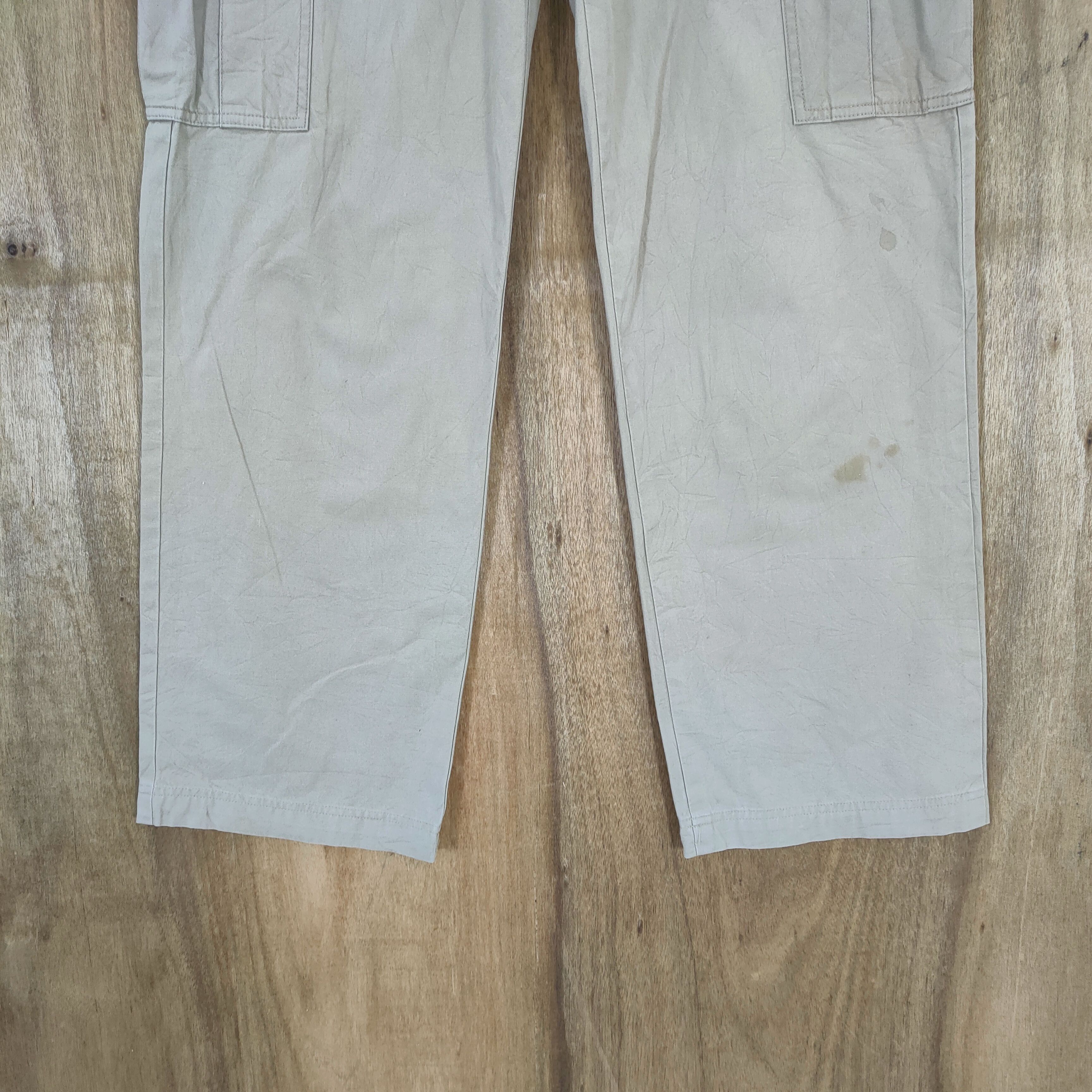 Designer × Japanese Brand ALGAFA BAGGY CARGO PANTS Size US 26 / EU 42 - 3 Thumbnail