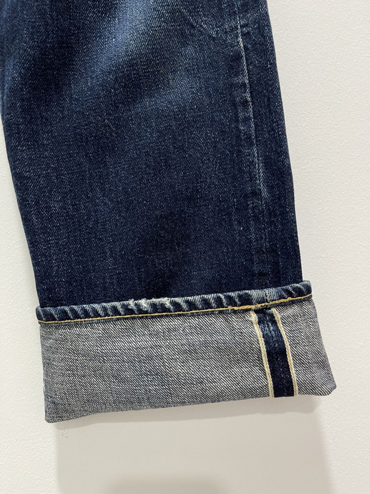 Denime × Japanese Brand × Vintage JAPANESE DENIME SELVEDGE DISTRESSED DENIM JEANS Size US 30 / EU 46 - 8 Thumbnail
