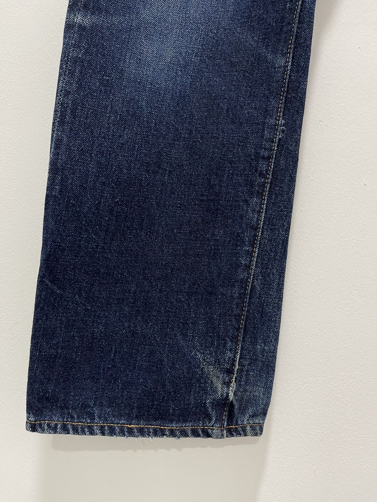 Denime × Japanese Brand × Vintage JAPANESE DENIME SELVEDGE DISTRESSED DENIM JEANS Size US 30 / EU 46 - 6 Thumbnail