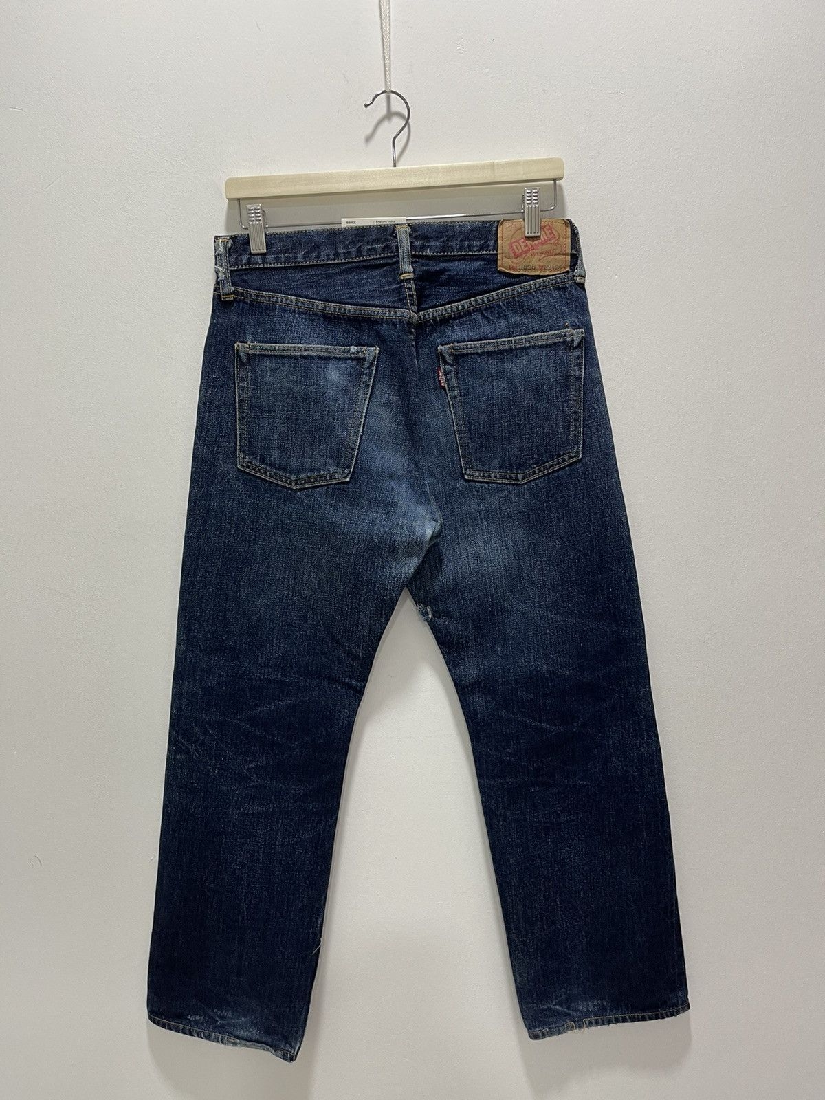 Denime × Japanese Brand × Vintage JAPANESE DENIME SELVEDGE DISTRESSED DENIM JEANS Size US 30 / EU 46 - 10 Thumbnail