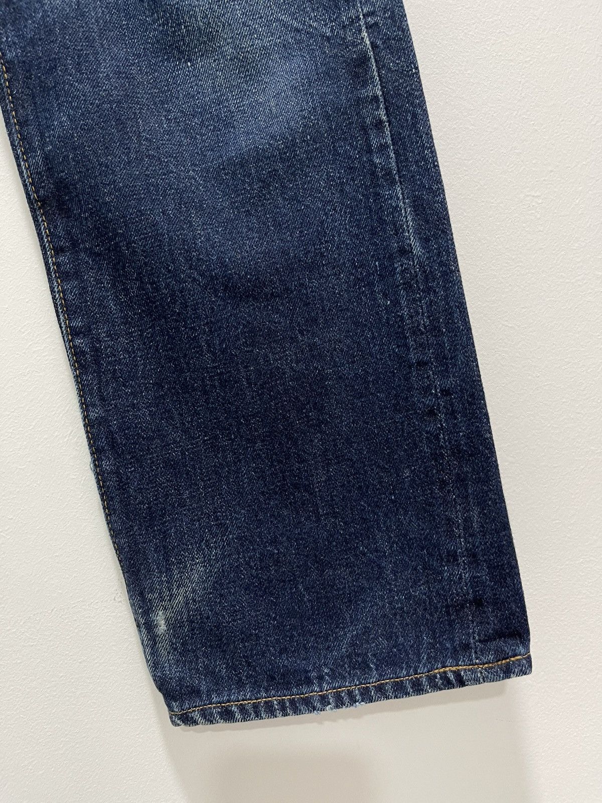 Denime × Japanese Brand × Vintage JAPANESE DENIME SELVEDGE DISTRESSED DENIM JEANS Size US 30 / EU 46 - 7 Thumbnail