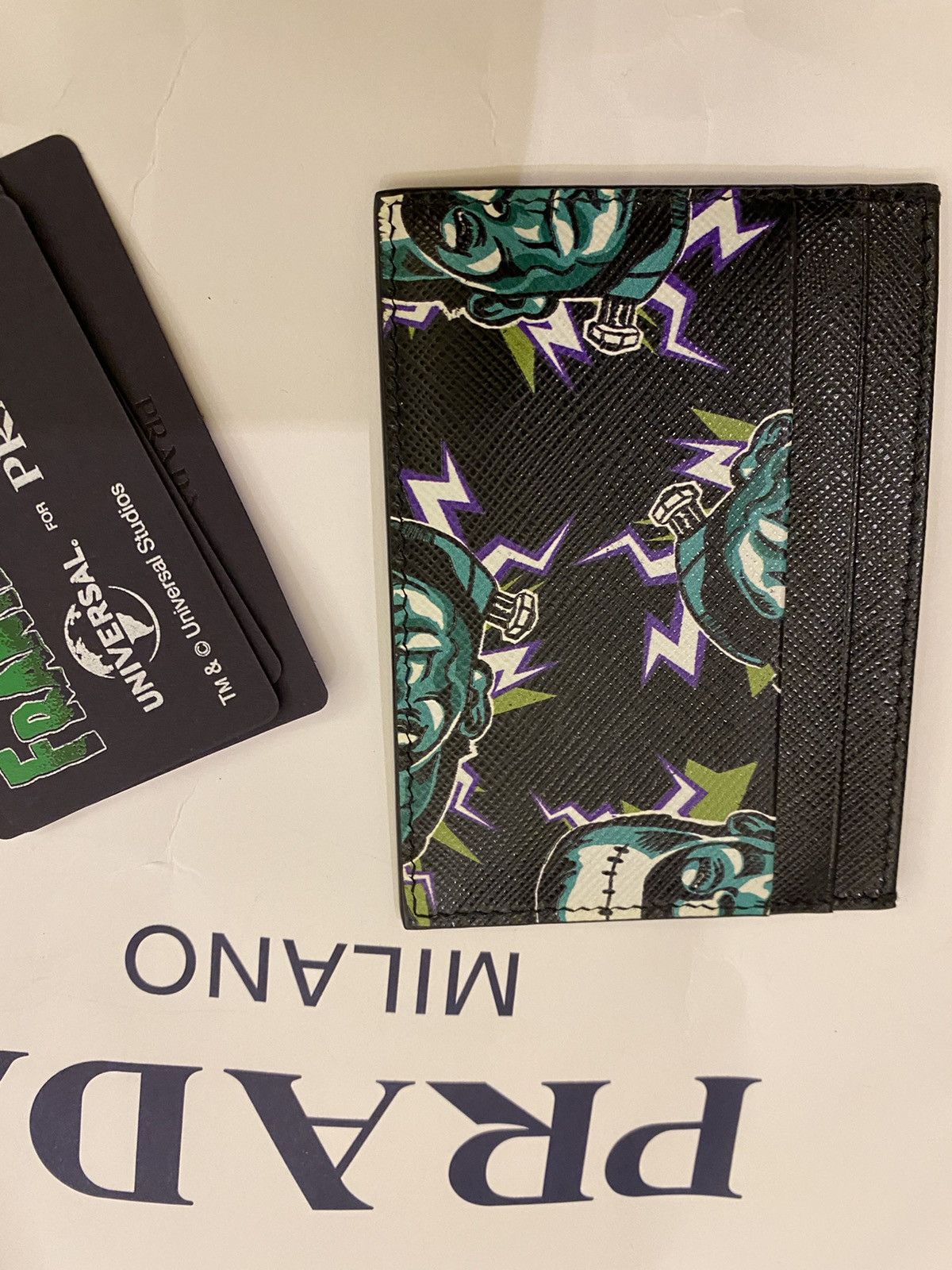 Prada Prada Frankenstein card holder Size ONE SIZE - 2 Thumbnail