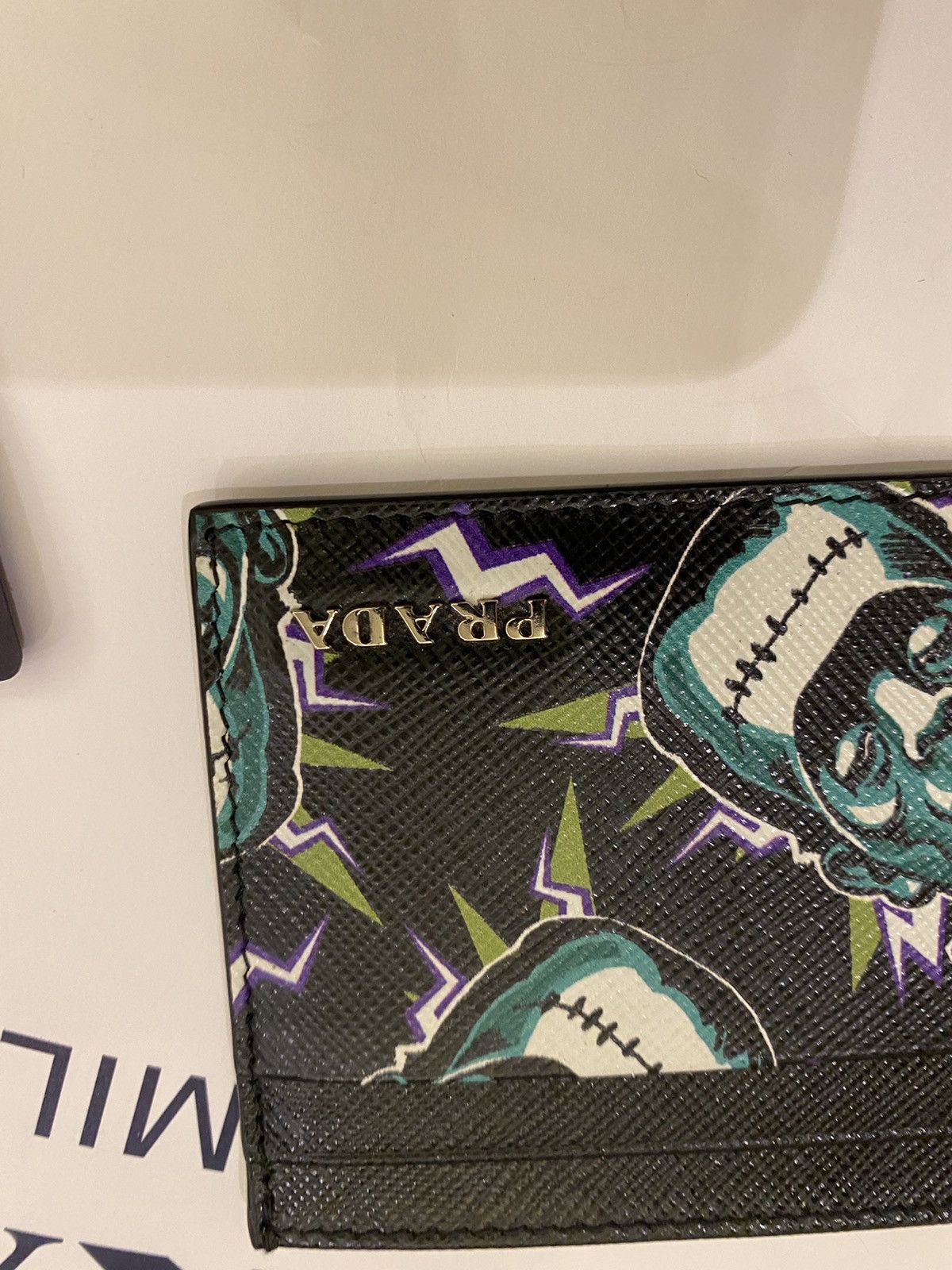 Prada Prada Frankenstein card holder Size ONE SIZE - 3 Thumbnail