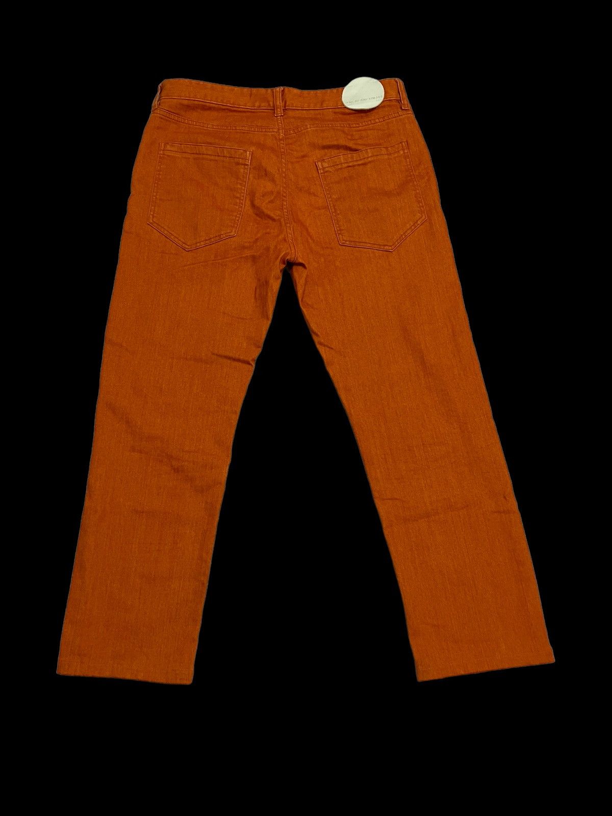 Raf by Raf Simons RAF by Raf Simons Orange Dye Lightweight Denim Jeans 30 Size US 30 / EU 46 - 8 Thumbnail
