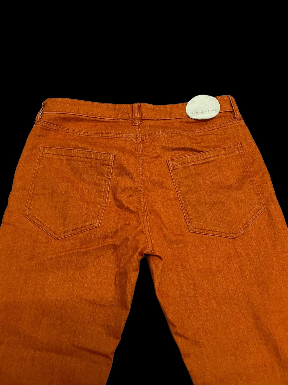 Raf by Raf Simons RAF by Raf Simons Orange Dye Lightweight Denim Jeans 30 Size US 30 / EU 46 - 9 Thumbnail