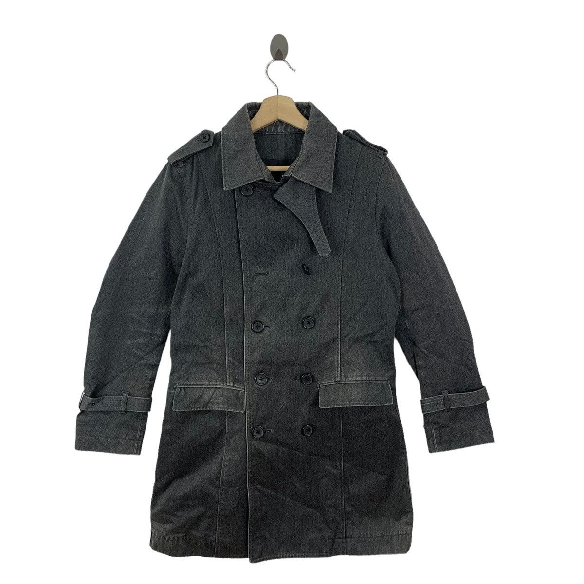 Vintage Tete Homme Issey Miyake Trench Coat Jacket