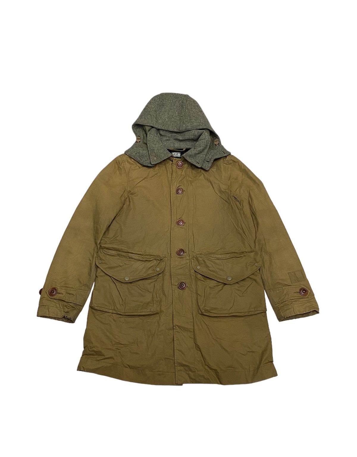 C.P. Company × Massimo Osti 💥ARCHIVE C.P. COMPANY MTP LINER WAXED PARKA JACKET Size US M / EU 48-50 / 2 - 10 Thumbnail