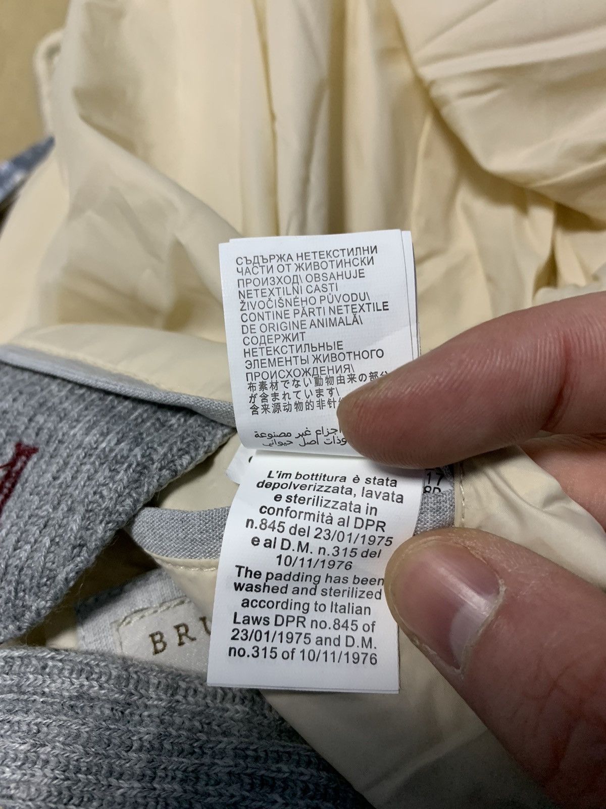 Brunello Cucinelli Brunello Cucinelli Jacket Coat Wool Blend Parka Puffer Size US XL / EU 56 / 4 - 22 Thumbnail