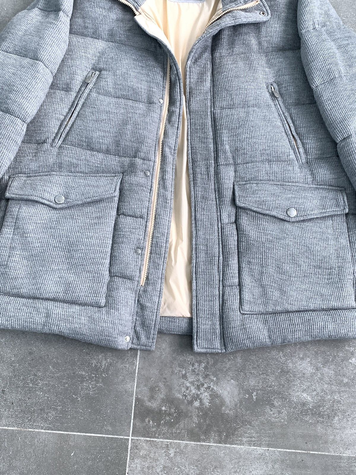Brunello Cucinelli Brunello Cucinelli Jacket Coat Wool Blend Parka Puffer Size US XL / EU 56 / 4 - 11 Thumbnail