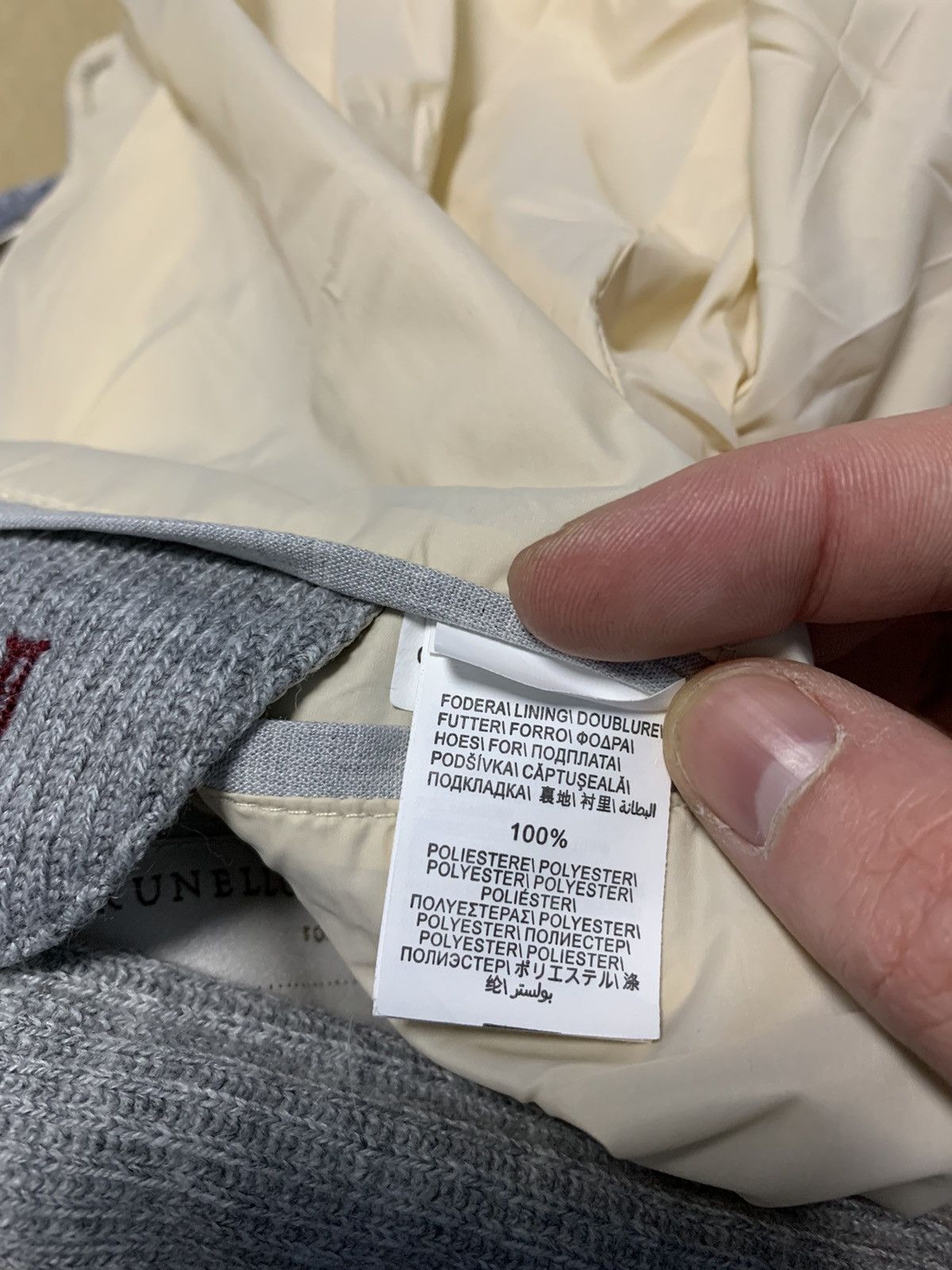 Brunello Cucinelli Brunello Cucinelli Jacket Coat Wool Blend Parka Puffer Size US XL / EU 56 / 4 - 21 Thumbnail