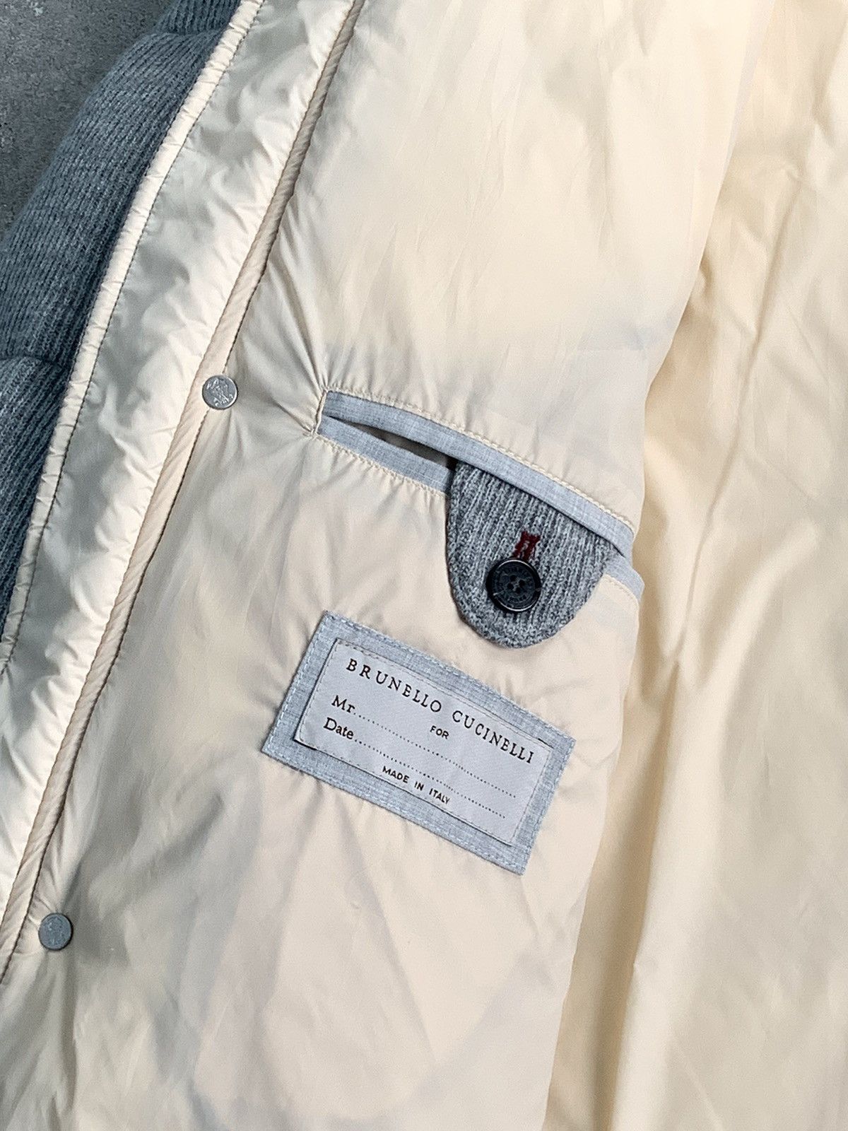 Brunello Cucinelli Brunello Cucinelli Jacket Coat Wool Blend Parka Puffer Size US XL / EU 56 / 4 - 16 Thumbnail