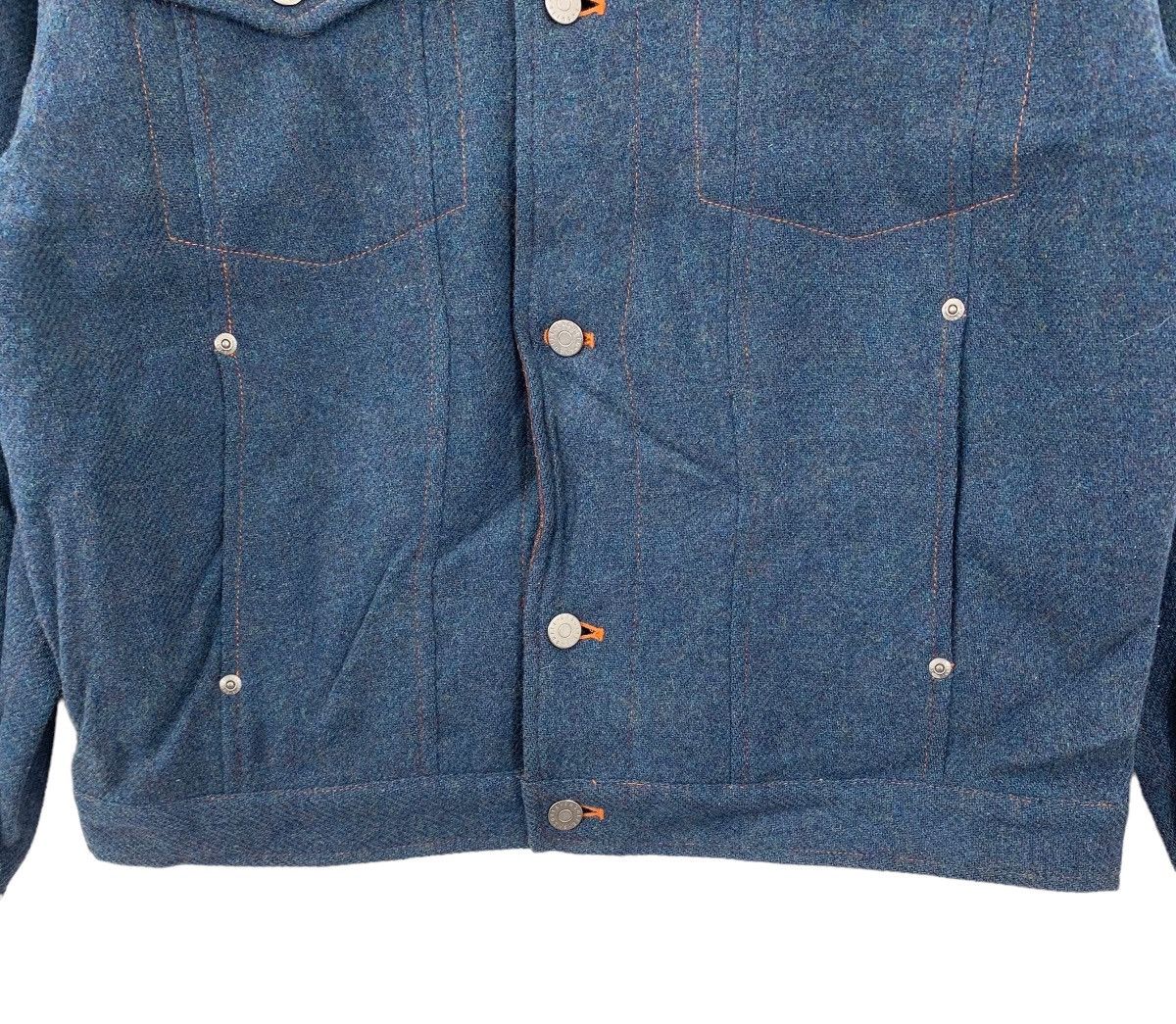 Vintage Vintage 90s Renown Ensuit Wool Truckers Button Jacket Size US L / EU 52-54 / 3 - 3 Thumbnail